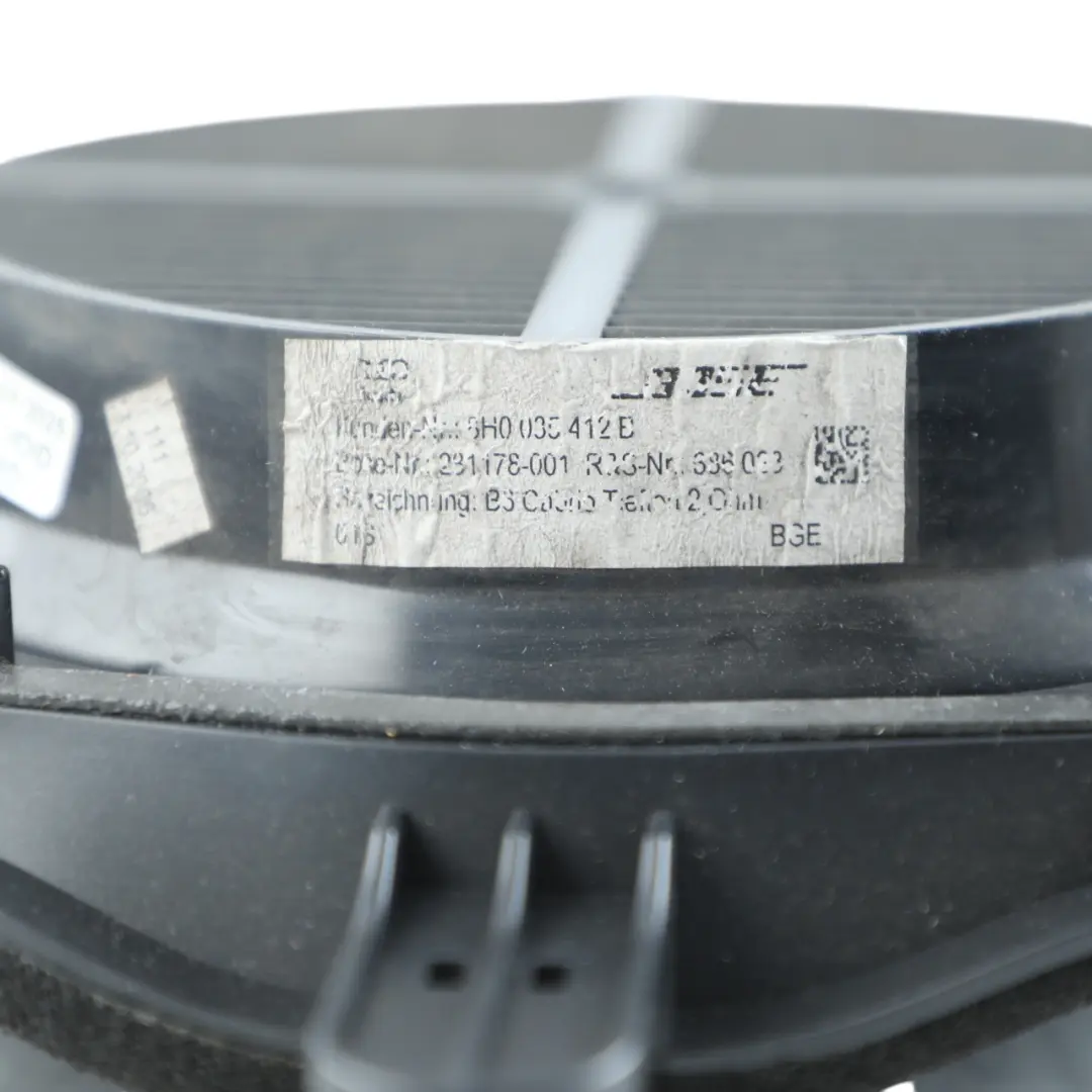 Haut-Parleur Audio Bose Porte Avant 8H0035412C pour Audi A4 B7 Cabrio à propos du numéro de pièce 8H0035412B Audi A4 B7 Cabrio Haut-Parleur Audio Bose Porte Avant 8H0035412C - SKU 8H0035412B - Numéro de pièce 8H0035412B