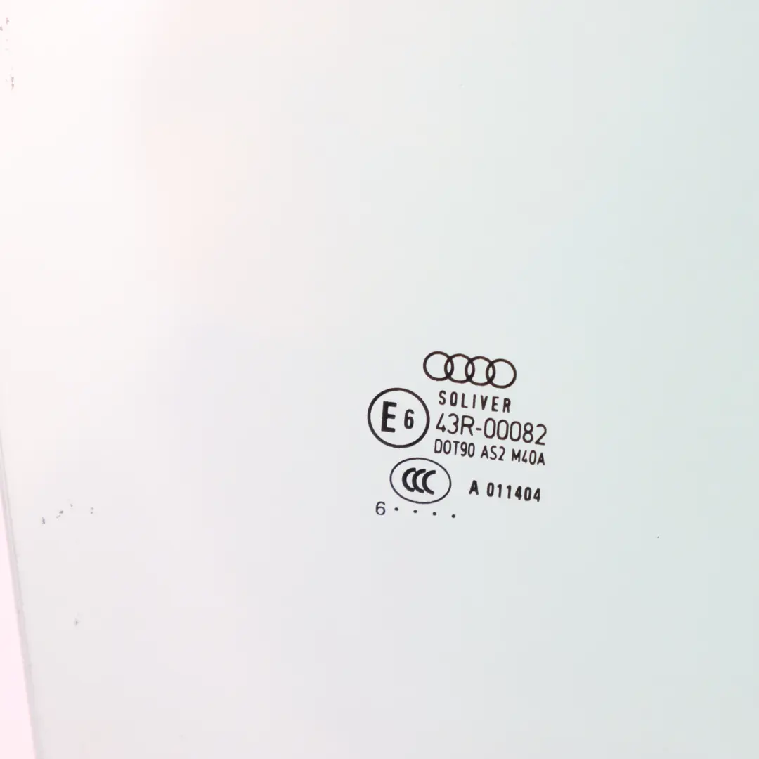 Audi A4 S4 B7 Cabrio Front Door Window Glass AS2 Glazing Right O/S - SKU 8H0845202A - Part number 8H0845202A