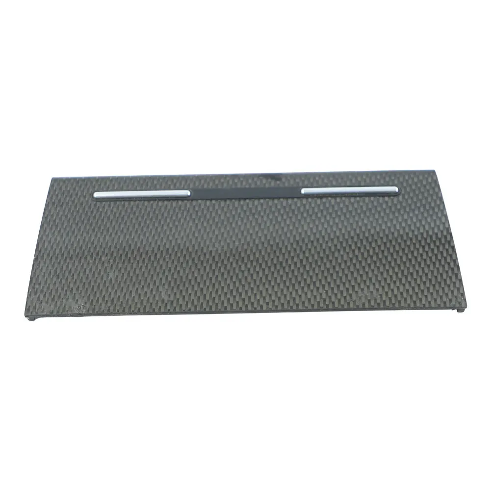Ashtray Cover Trim Strip Panel Carbon to Audi A4 B7 Convertible with Part number 8H0857967H Audi A4 B7 Convertible Ashtray Cover Trim Strip Panel Carbon - SKU 8H0857967H - Part number 8H0857967H