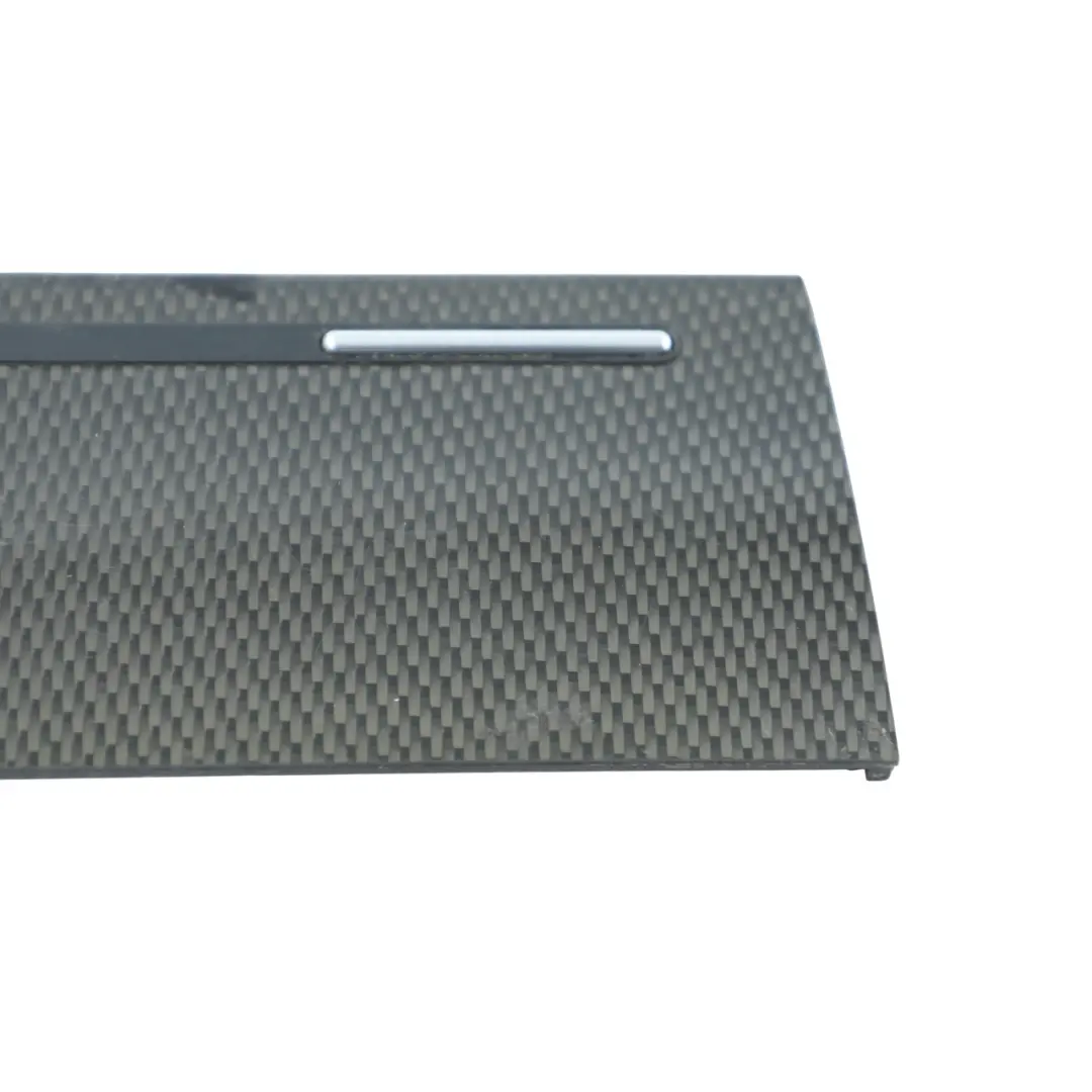 Ashtray Cover Trim Strip Panel Carbon to Audi A4 B7 Convertible with Part number 8H0857967H Audi A4 B7 Convertible Ashtray Cover Trim Strip Panel Carbon - SKU 8H0857967H - Part number 8H0857967H