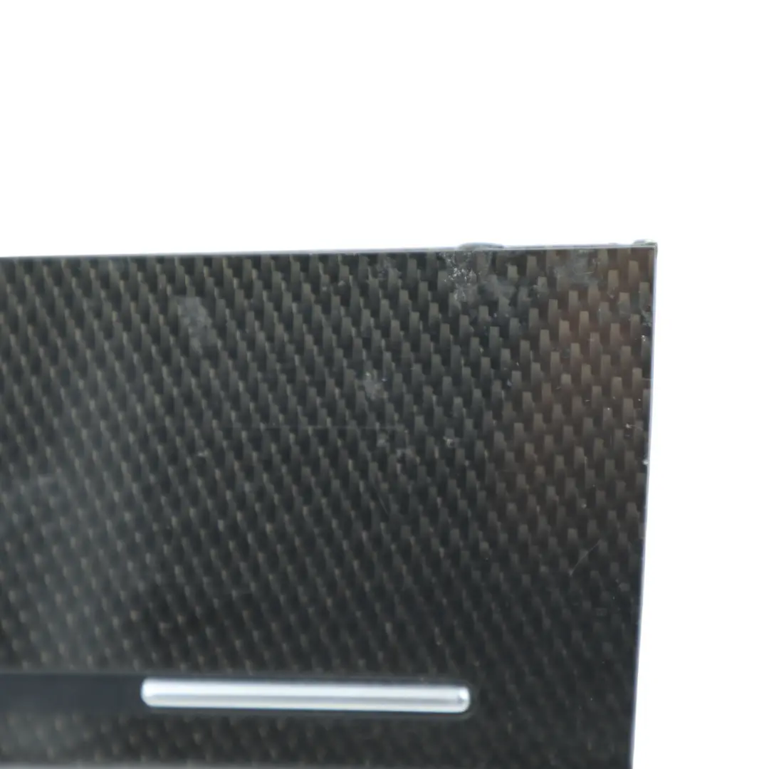 Ashtray Cover Trim Strip Panel Carbon to Audi A4 B7 Convertible with Part number 8H0857967H Audi A4 B7 Convertible Ashtray Cover Trim Strip Panel Carbon - SKU 8H0857967H - Part number 8H0857967H