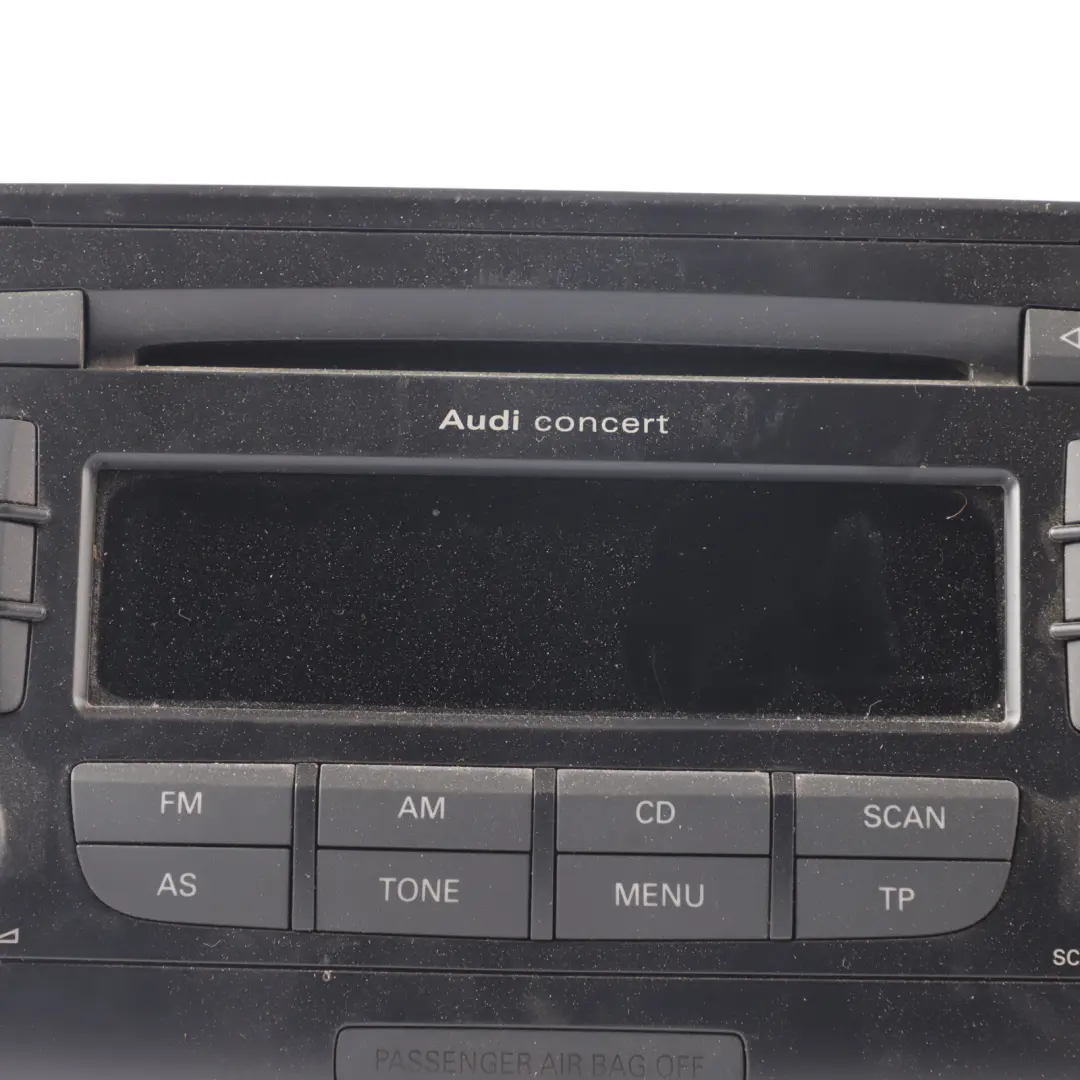 Audi TT 8J Unidad Principal Radio Unidad Control Reproductor CD Audio 8J0035186Q - SKU 8J0057186Q - Número de pieza 8J0057186Q