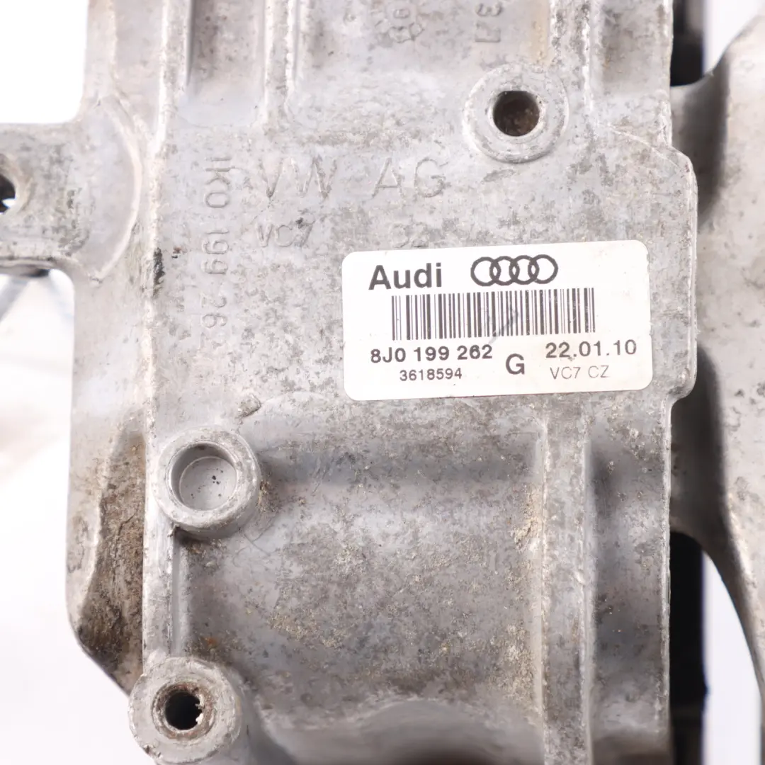 Bracket Support Brace Holder Right O/S to Audi TT 8J Engine with Part number 8J0199262G Audi TT 8J Engine Bracket Support Brace Holder Right O/S - SKU 8J0199262G - Part number 8J0199262G