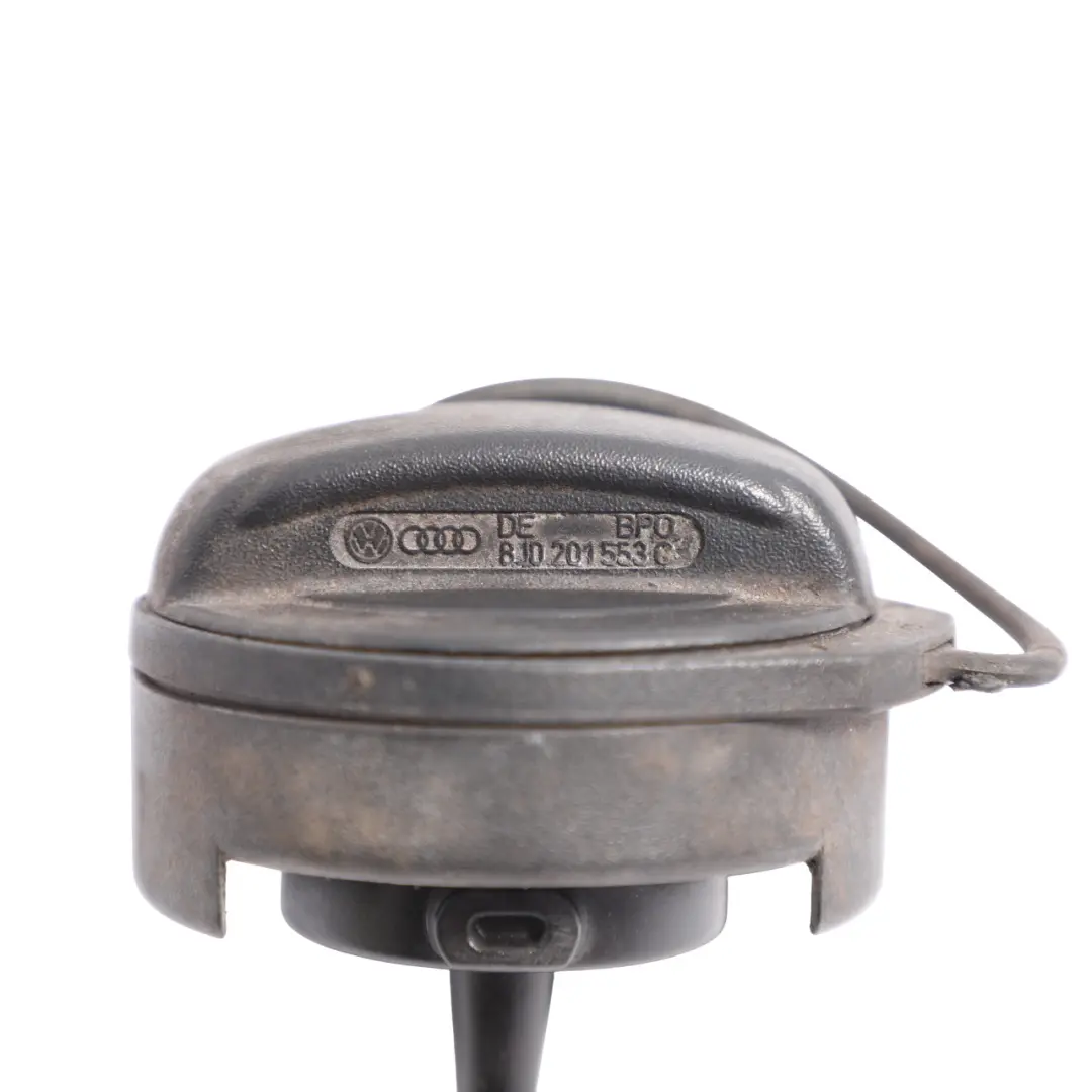 Filler Cap Cover With Retaining Strap to Audi TT 8J Fuel Tank with Part number 8J0201553G Audi TT 8J Fuel Tank Filler Cap Cover With Retaining Strap - SKU 8J0201553G - Part number 8J0201553G