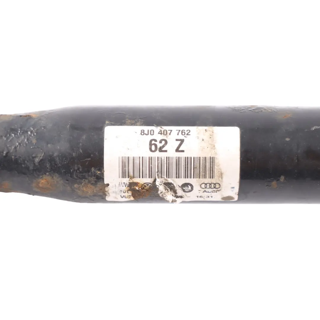 Audi TTS 8J Driveshaft Front Right O/S Side Drive Shaft - SKU 8J0407762 - Part number 8J0407762