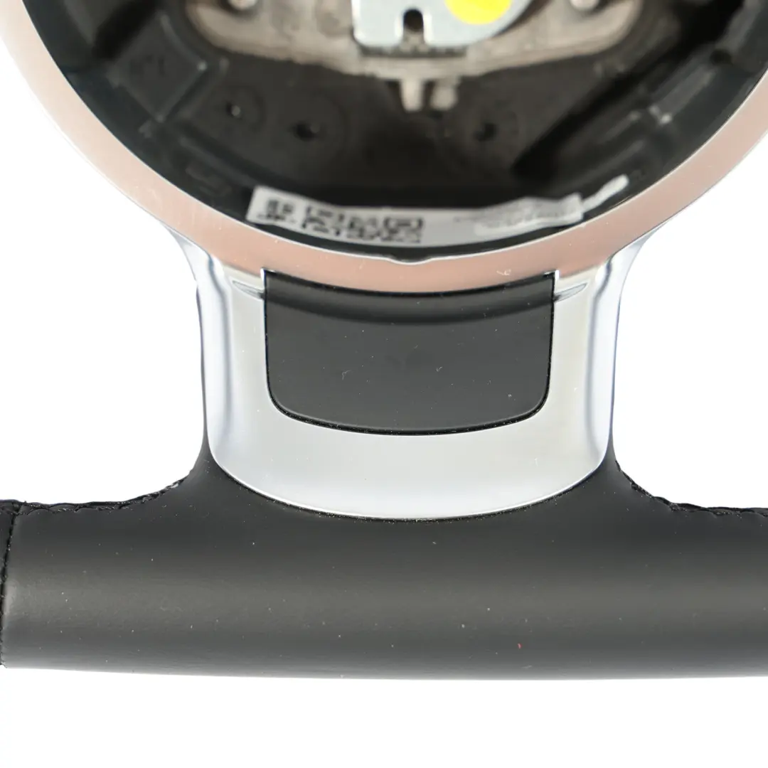 Audi TT 8J Lenkrad NEUE Schwarzes Leder Flache Unterseite - SKU 8J0419091-1 - Teilenummer 8J0419091