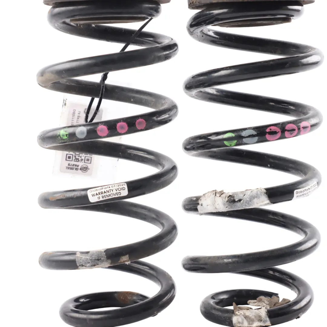 Audi TT RS 8J Rear Axle Coil Suspension Spring Left Right N/O/S SET - SKU 8J0511115BG - Part number 8J0511115BG