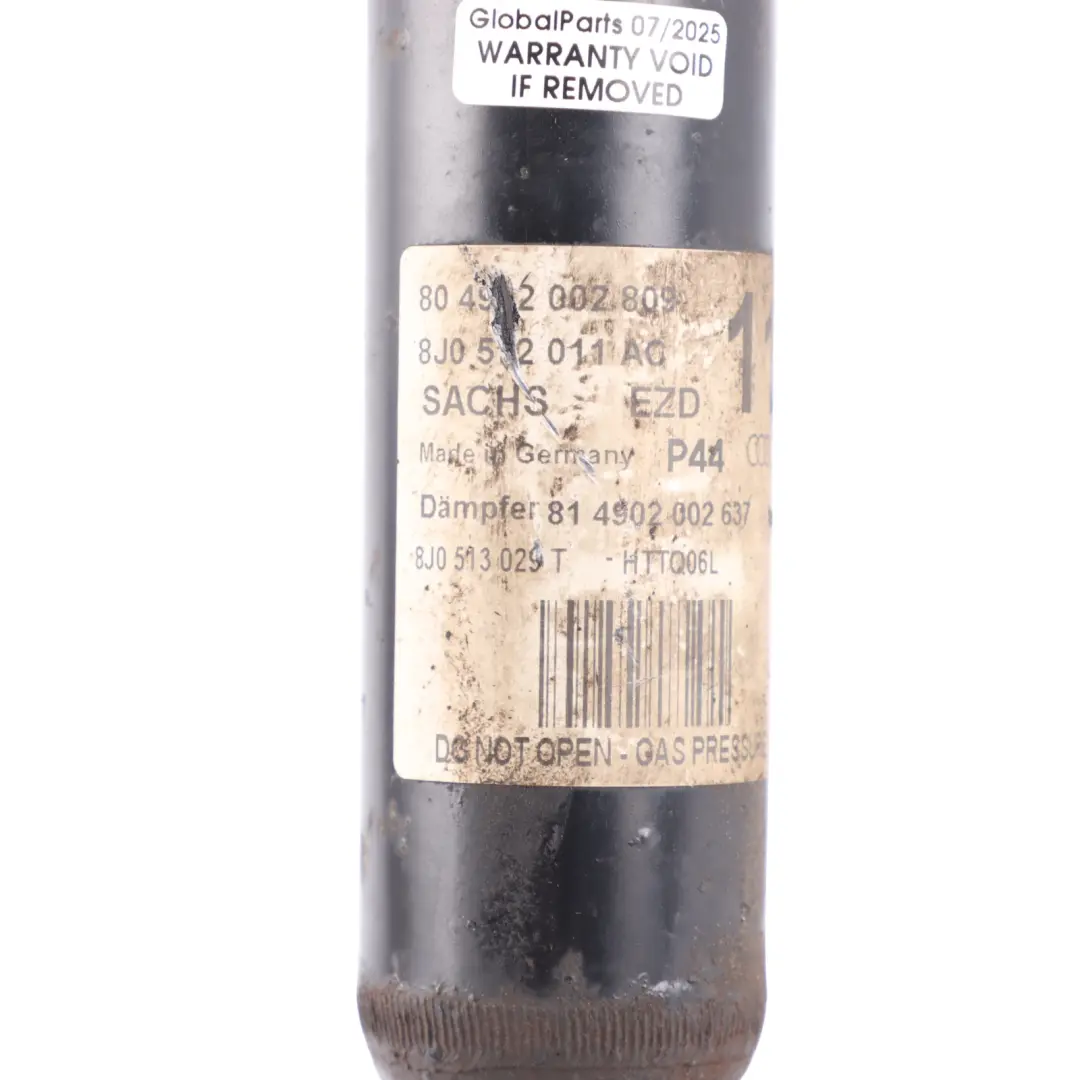 Audi TT 8J Rear Suspension Spring Strut Shock Absorber - SKU 8J0513029T - Part number 8J0513029T