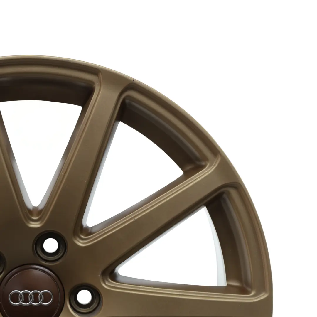 Audi TT 8J Cerchio In Lega 18" 9J ET:52 A 10 Razze Oro - SKU 8J0601025AA-2 - Numero di parte 8J0601025AA