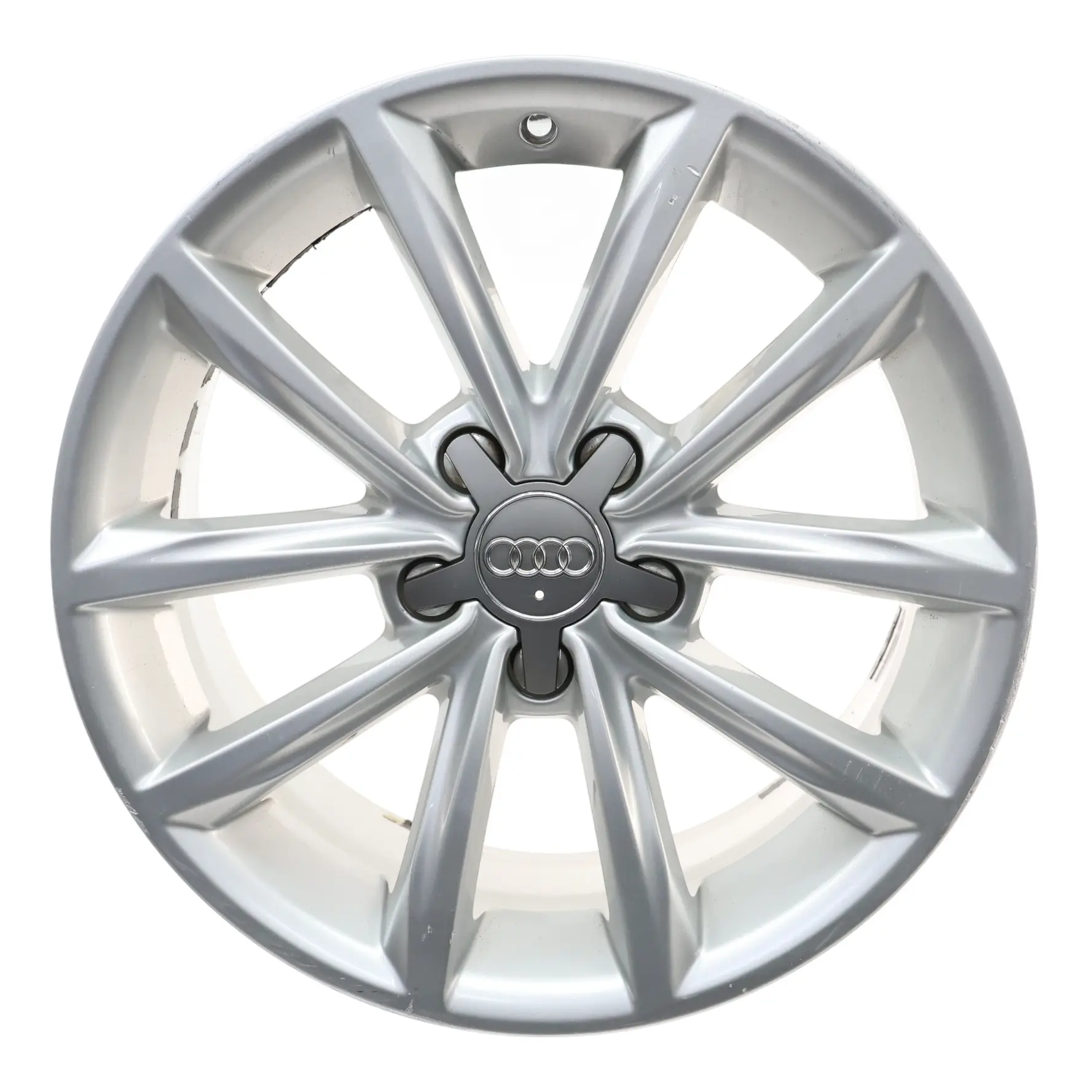 Audi Mk2 TT Srebrna Felga Aluminiowa 17" ET:50 8,5J 8J0601025A