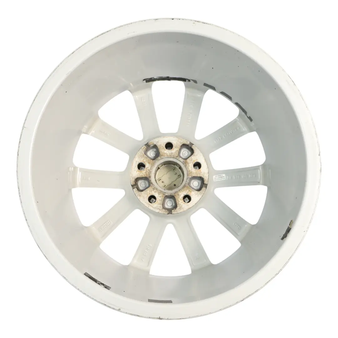 Audi Mk2 TT Silver Alloy Wheel Rim 17" ET:50 8,5J 8J0601025A - SKU 8J0601025BE-1 - Part number 8J0601025BE