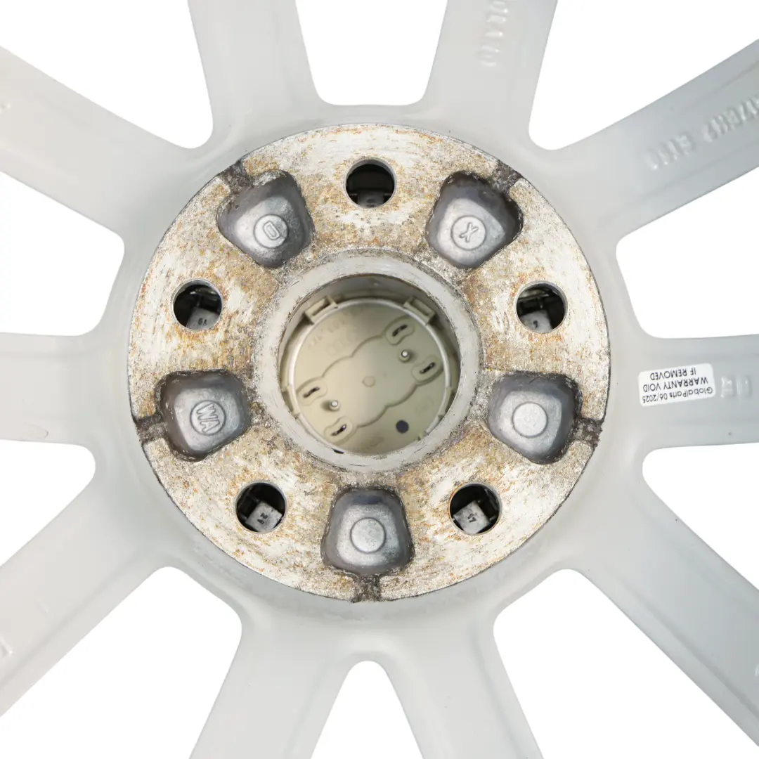 Audi Mk2 TT Jante en alliage argenté 17" ET:50 8,5J 8J0601025A - SKU 8J0601025BE-1 - Numéro de pièce 8J0601025BE