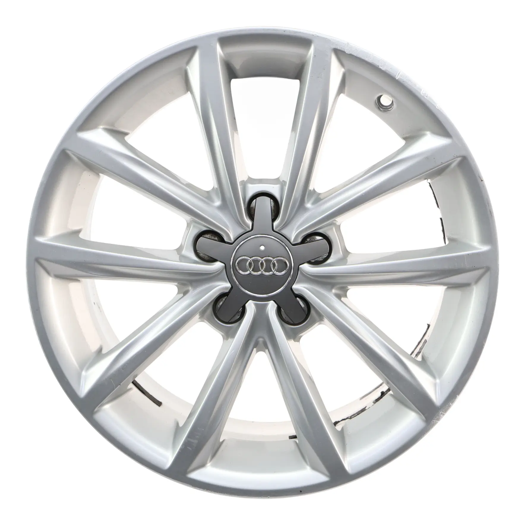 Audi TT 8J Cerchio In Lega 17" ET:50 8,5J Argento 8J0601025BE