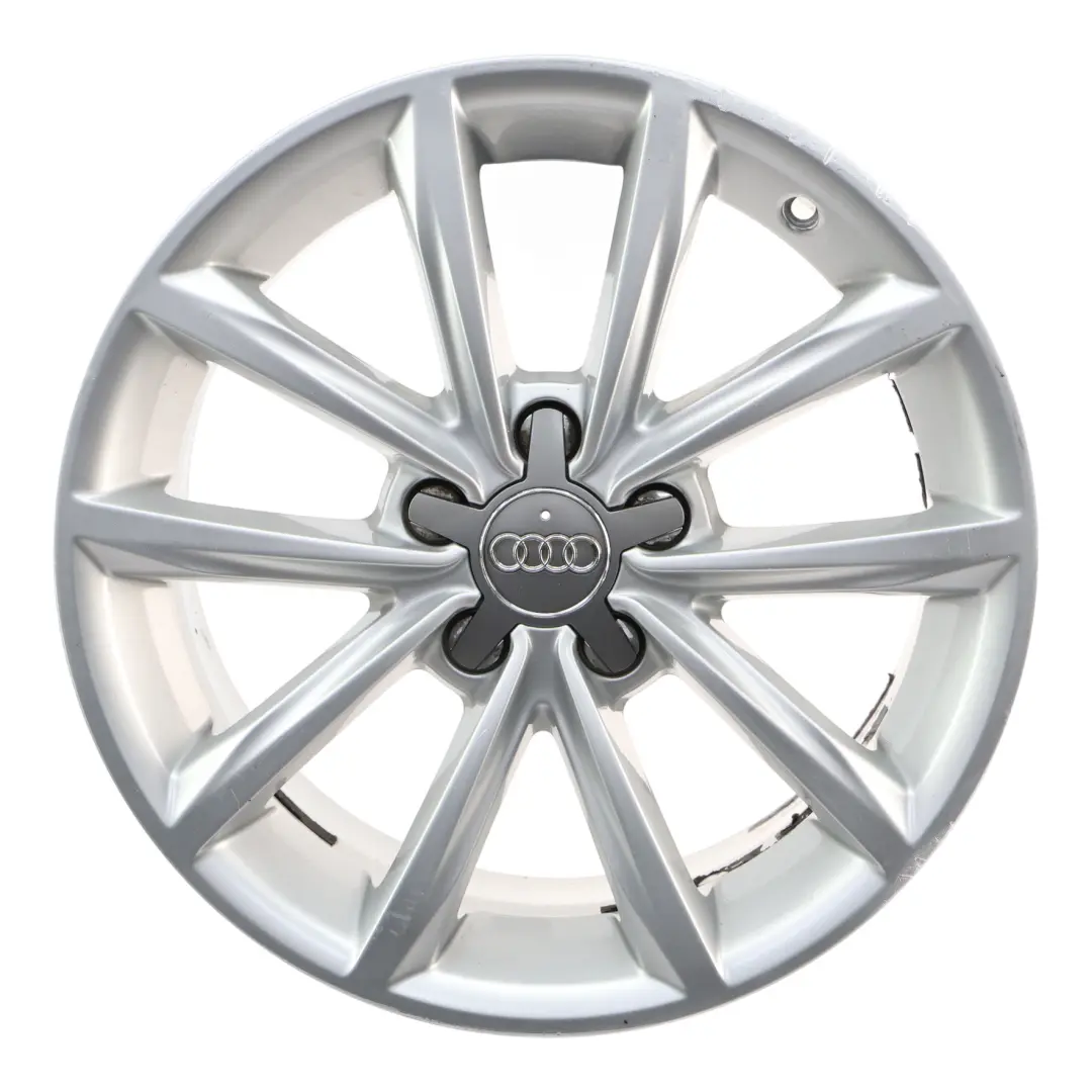 Jante Alliage 17" ET:50 8,5J Argent pour Audi TT 8J à propos du numéro de pièce 8J0601025BE Audi TT 8J Jante Alliage 17" ET:50 8,5J Argent - SKU 8J0601025BE-2 - Numéro de pièce 8J0601025BE