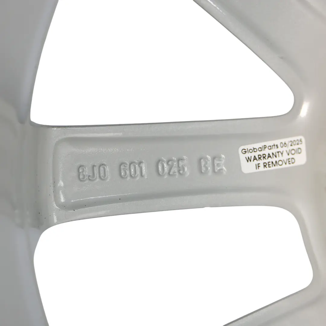 Audi TT 8J Cerchio In Lega 17" ET:50 8,5J Argento - SKU 8J0601025BE-2 - Numero di parte 8J0601025BE
