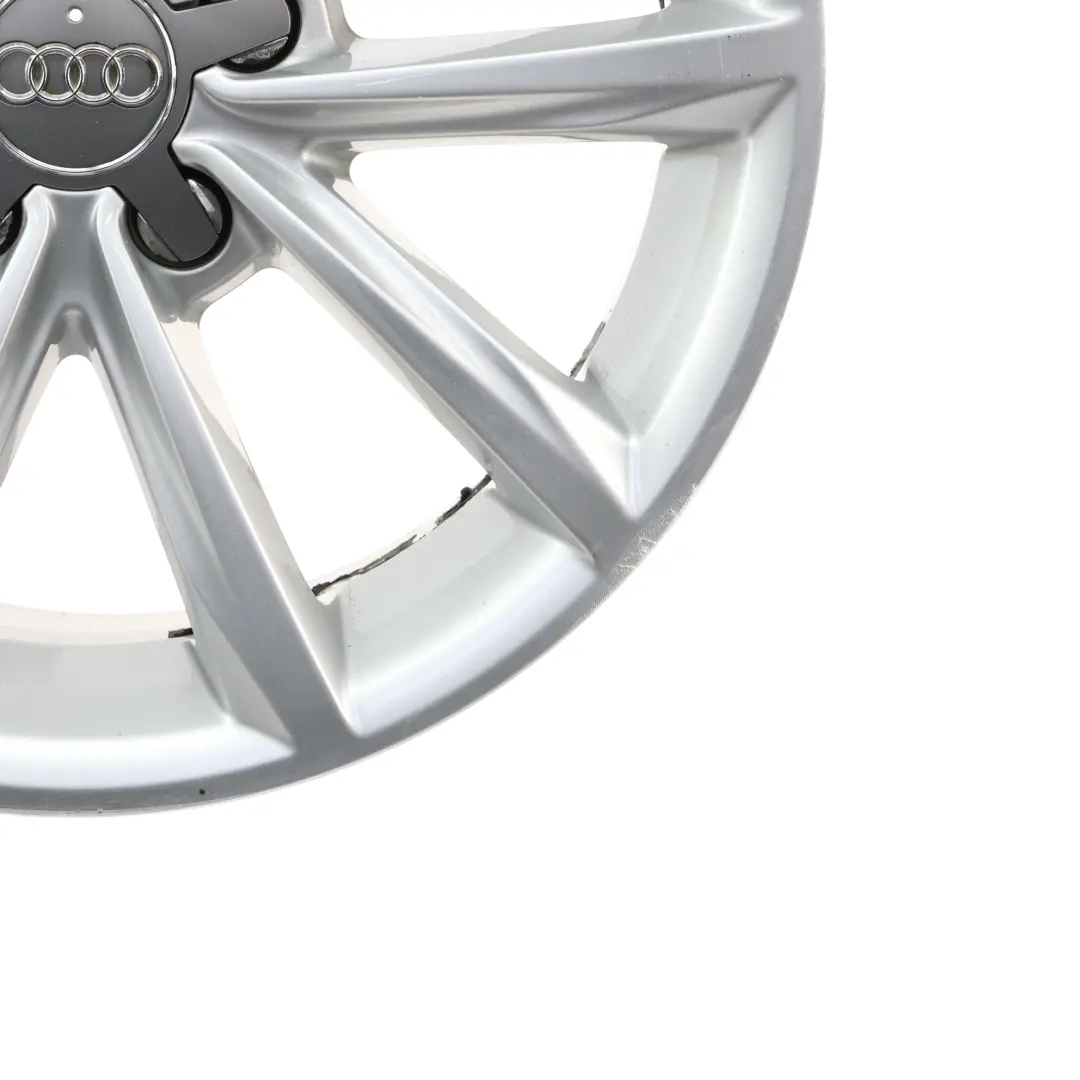 Rim Alloy 17" ET:50 8,5J Silver to Audi TT 8J Wheel with Part number 8J0601025BE Audi TT 8J Wheel Rim Alloy 17" ET:50 8,5J Silver - SKU 8J0601025BE-2 - Part number 8J0601025BE