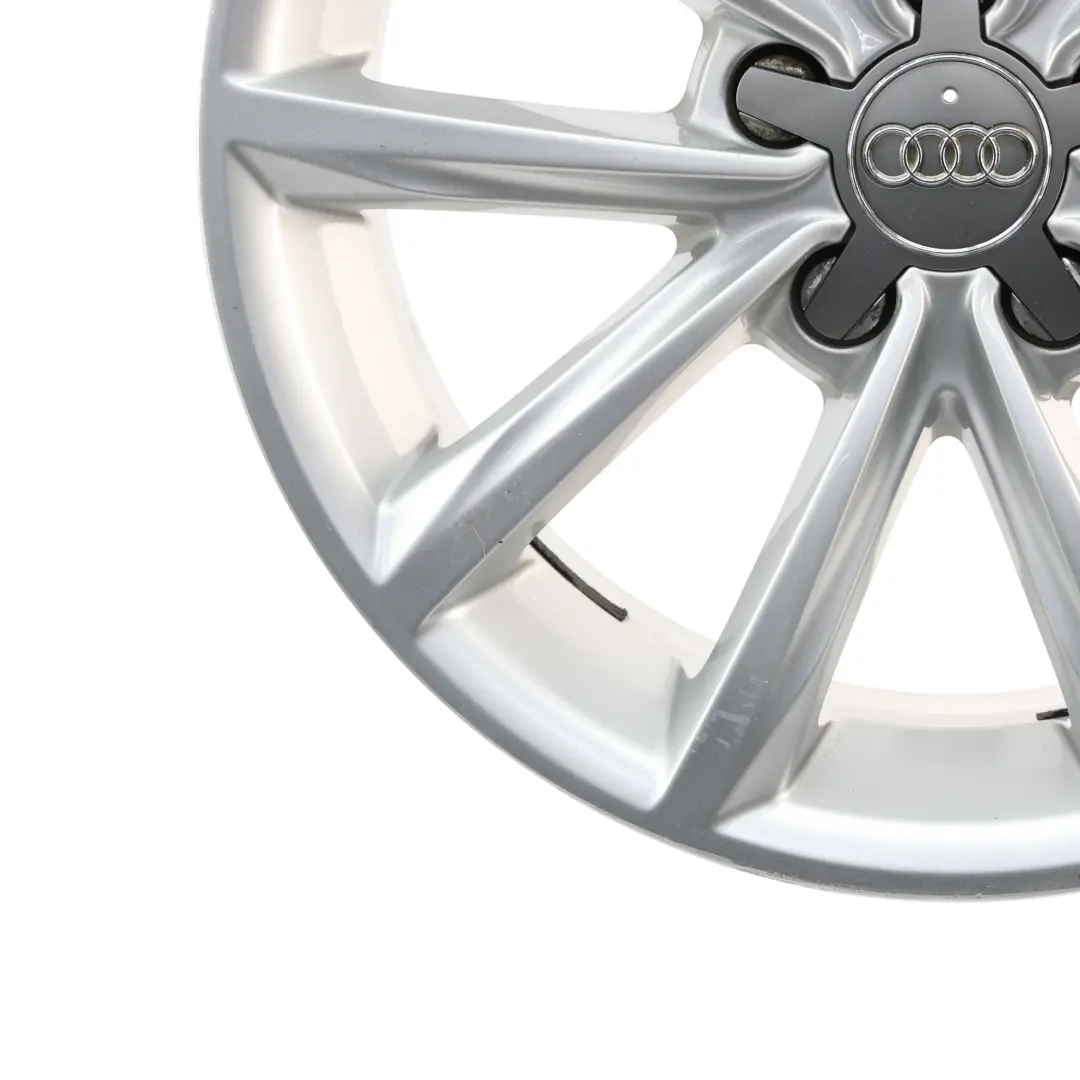 Audi TT 8J Felga Aluminiowa 17" ET:50 8,5J Srebrna - SKU 8J0601025BE-2 - Numer Części 8J0601025BE