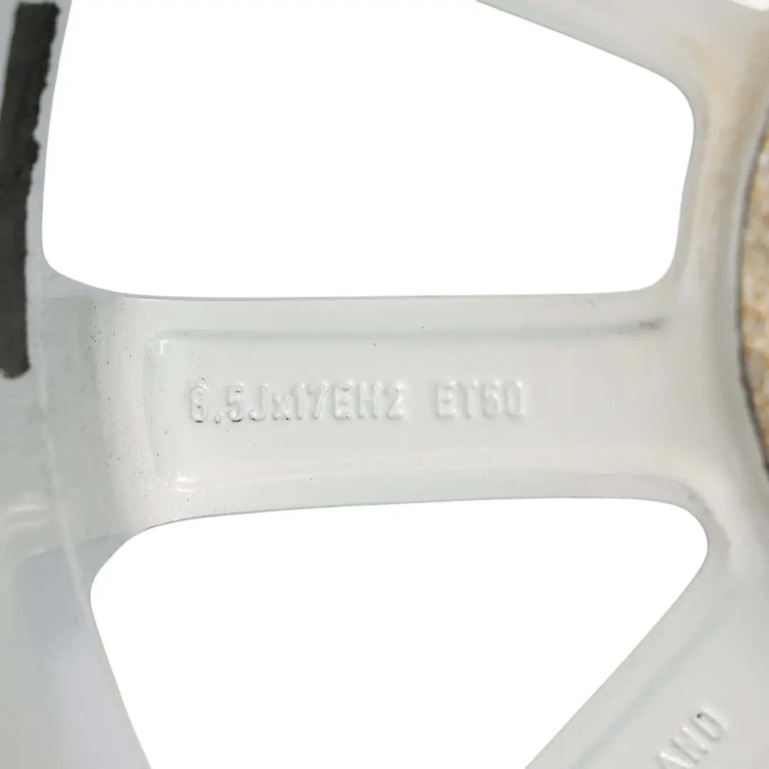 Audi TT 8J Wheel Rim Alloy 17" ET:50 8,5J Silver - SKU 8J0601025BE-3 - Part number 8J0601025BE