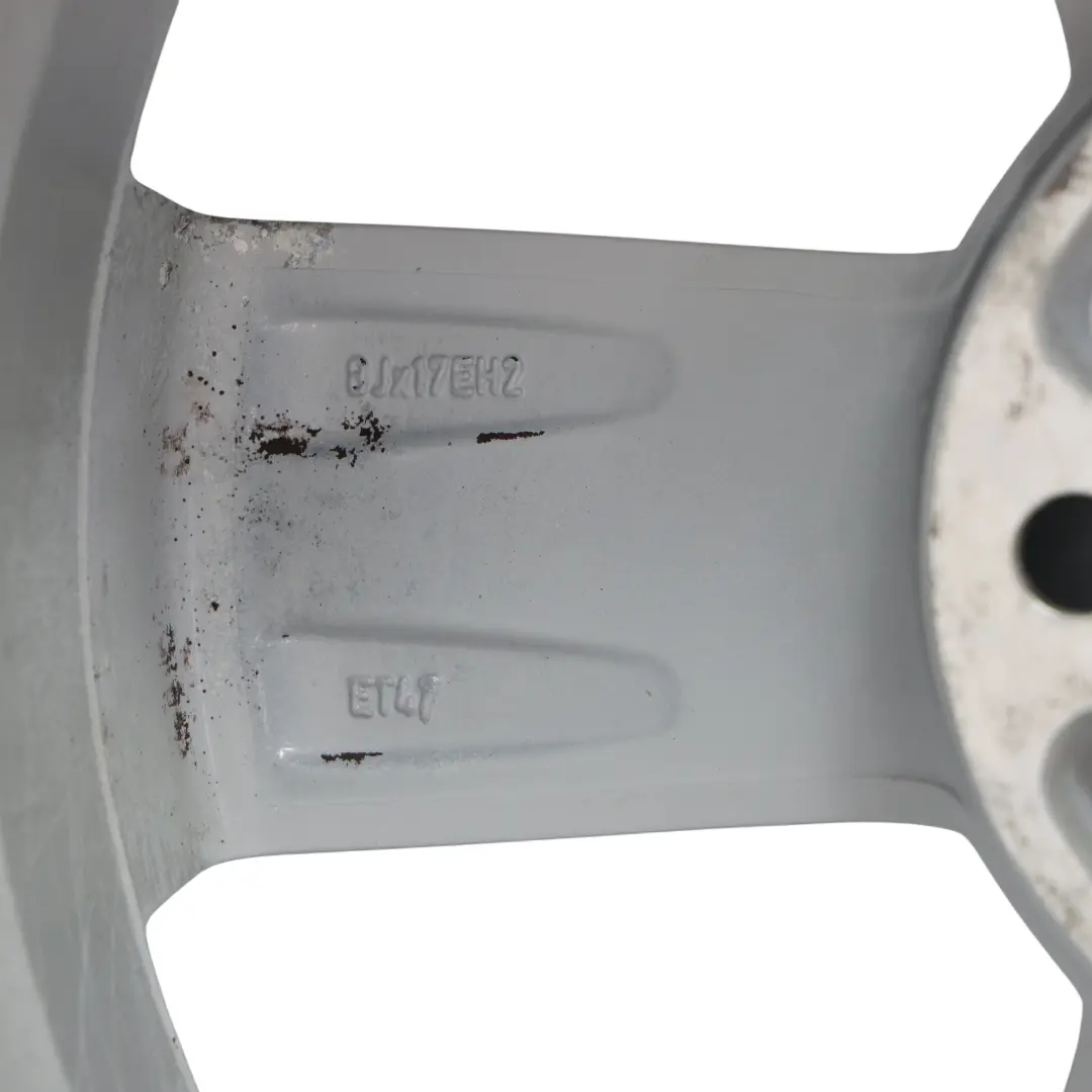 Audi TT Mk2 8J Cerchio in lega argento 17" ET:47 8J Star Spoke - SKU 8J0601025C-2 - Numero di parte 8J0601025C