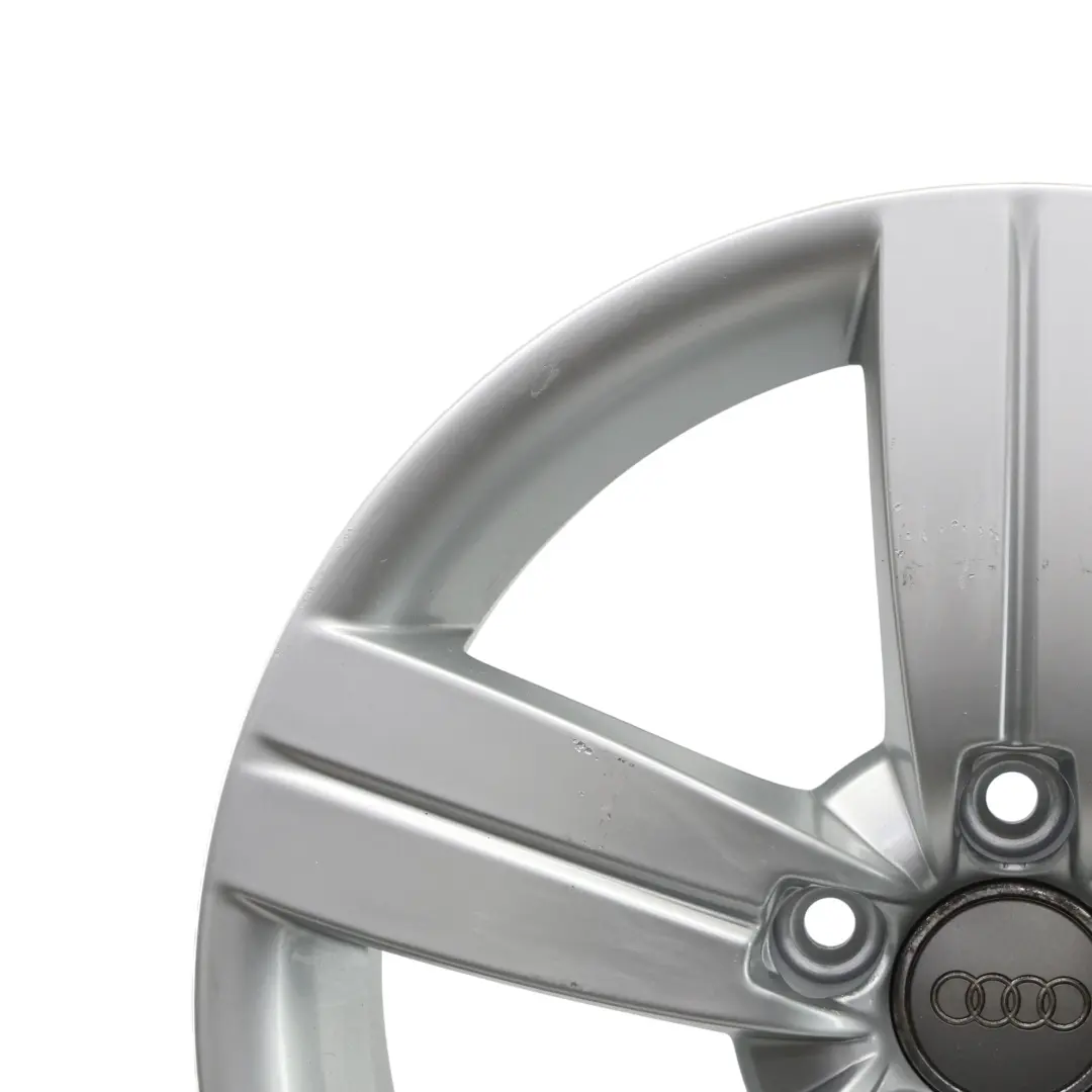 Audi TT Mk2 8J jante alliage argentée 17" ET:47 8J Star Spoke - SKU 8J0601025C-2 - Numéro de pièce 8J0601025C