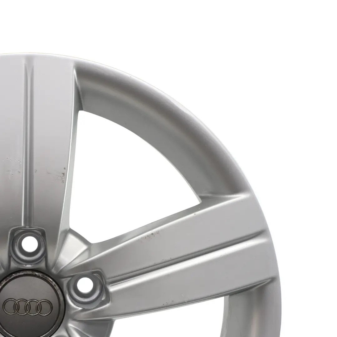  Llanta de aleación plateada Audi TT Mk2 8J 17" ET:47 8J Star Spoke - SKU 8J0601025C-2 - Número de pieza 8J0601025C