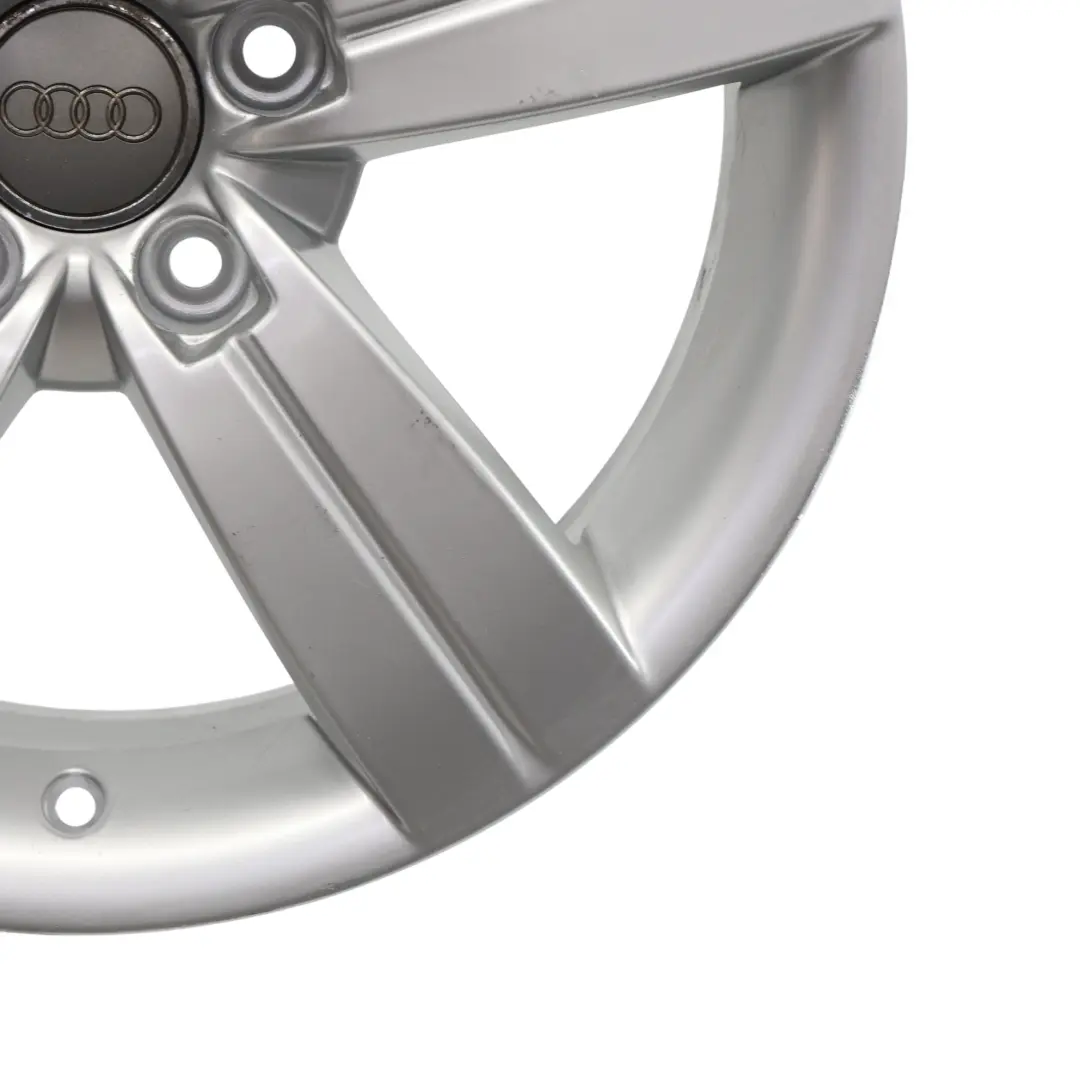  Llanta de aleación plateada Audi TT Mk2 8J 17" ET:47 8J Star Spoke - SKU 8J0601025C-2 - Número de pieza 8J0601025C