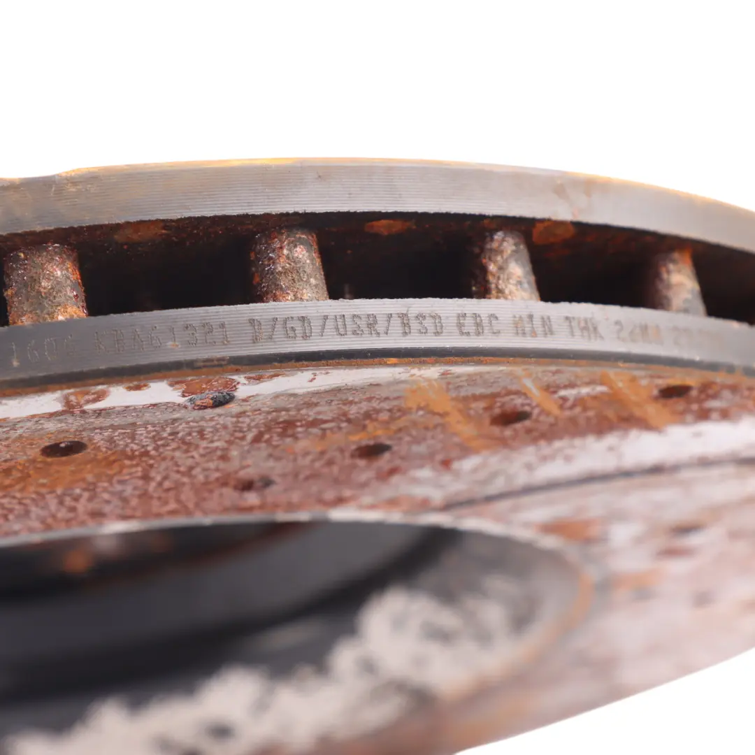 Audi TT 8J Front Axle Brake Disc Set Kit - SKU 8J0615301G - Part number 8J0615301G