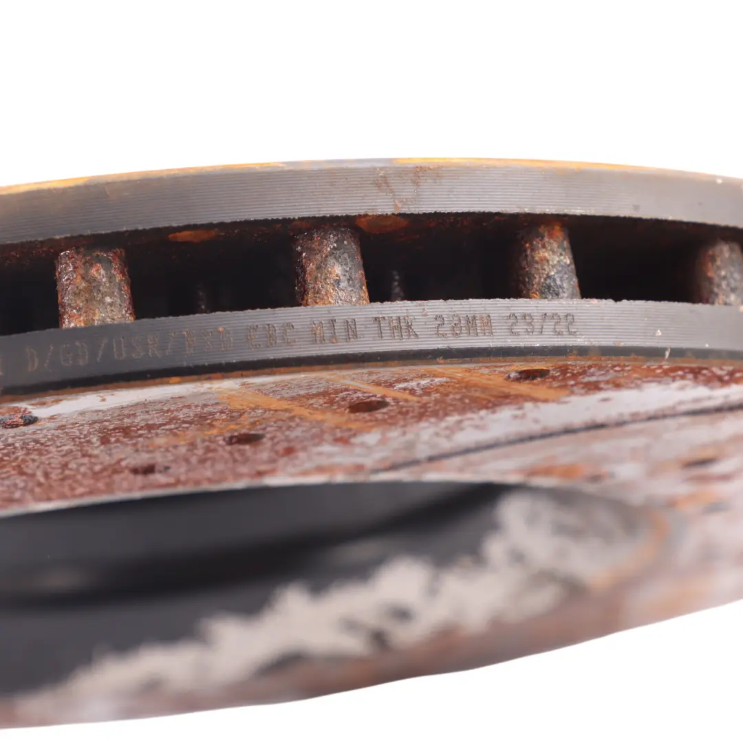 Audi TT 8J Front Axle Brake Disc Set Kit - SKU 8J0615301G - Part number 8J0615301G