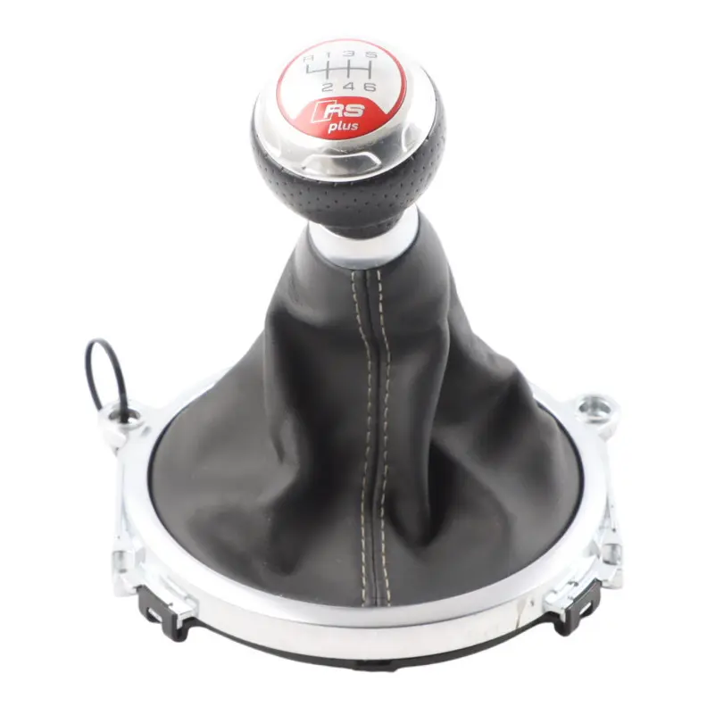 TTRS 8J Gear Lever Manual Shift Selector Knob Cover 6 Speed to Audi with Part number 8J0711113K Audi TTRS 8J Gear Lever Manual Shift Selector Knob Cover 6 Speed - SKU 8J0711113K - Part number 8J0711113K