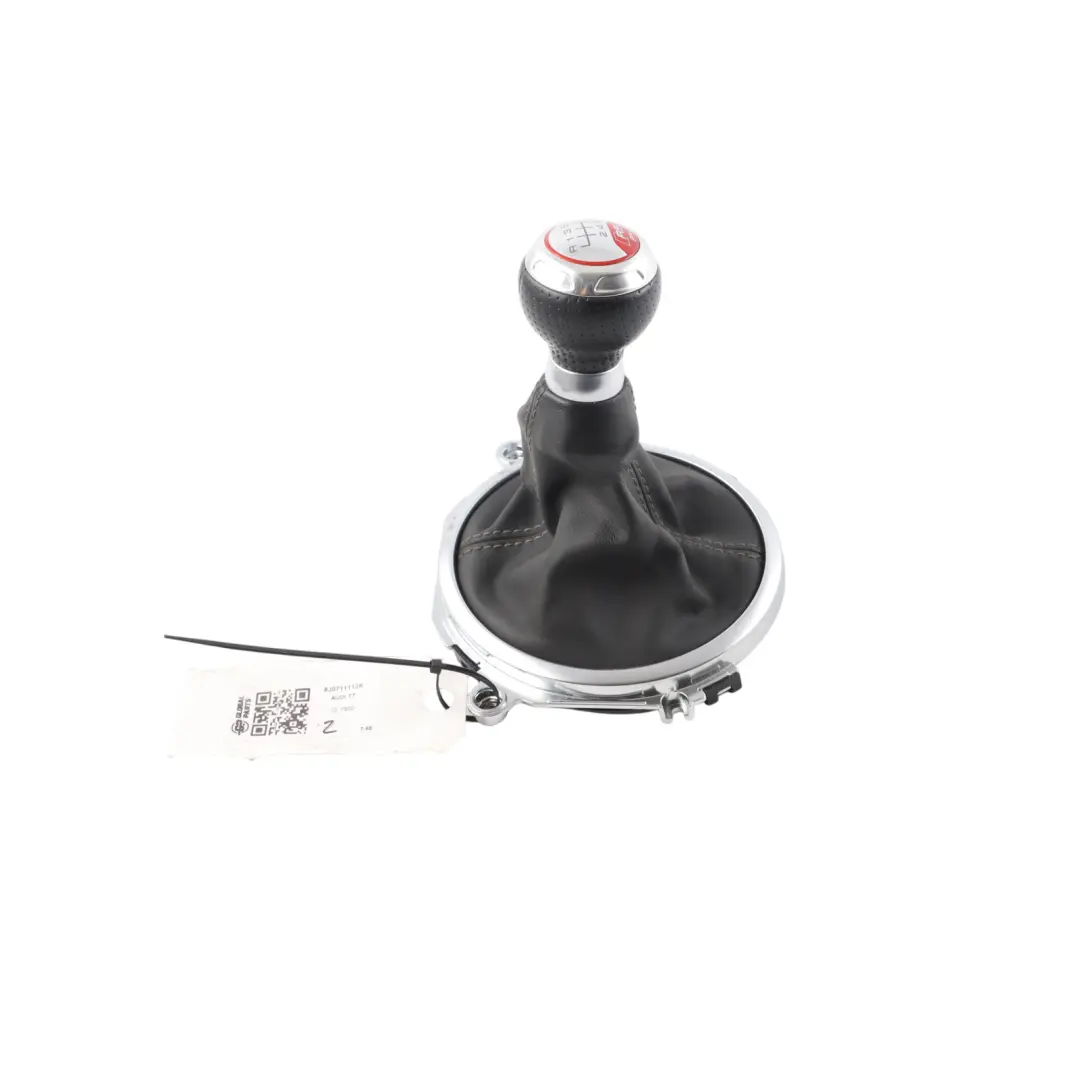 Audi TTRS 8J Gear Lever Manual Shift Selector Knob Cover 6 Speed - SKU 8J0711113K - Part number 8J0711113K
