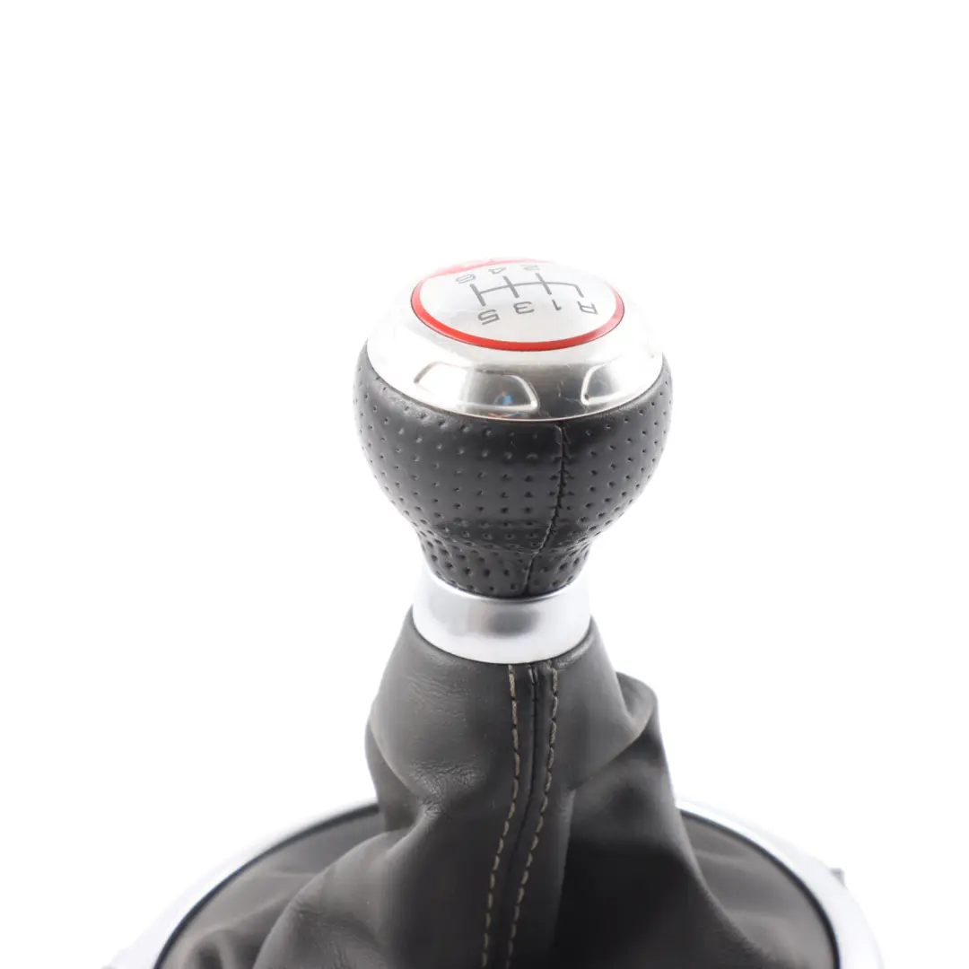 TTRS 8J Gear Lever Manual Shift Selector Knob Cover 6 Speed to Audi with Part number 8J0711113K Audi TTRS 8J Gear Lever Manual Shift Selector Knob Cover 6 Speed - SKU 8J0711113K - Part number 8J0711113K
