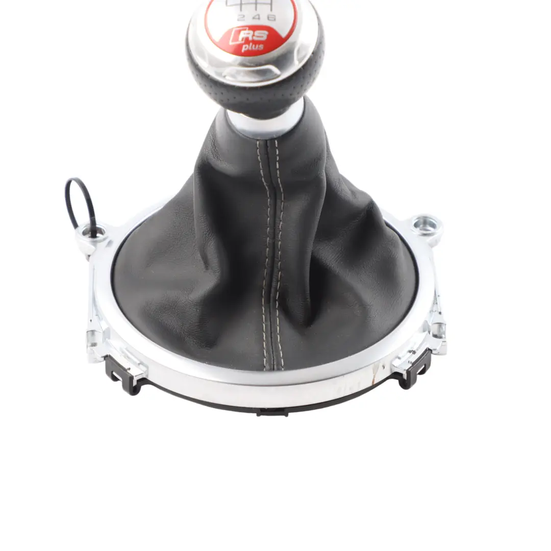 TTRS 8J Gear Lever Manual Shift Selector Knob Cover 6 Speed to Audi with Part number 8J0711113K Audi TTRS 8J Gear Lever Manual Shift Selector Knob Cover 6 Speed - SKU 8J0711113K - Part number 8J0711113K