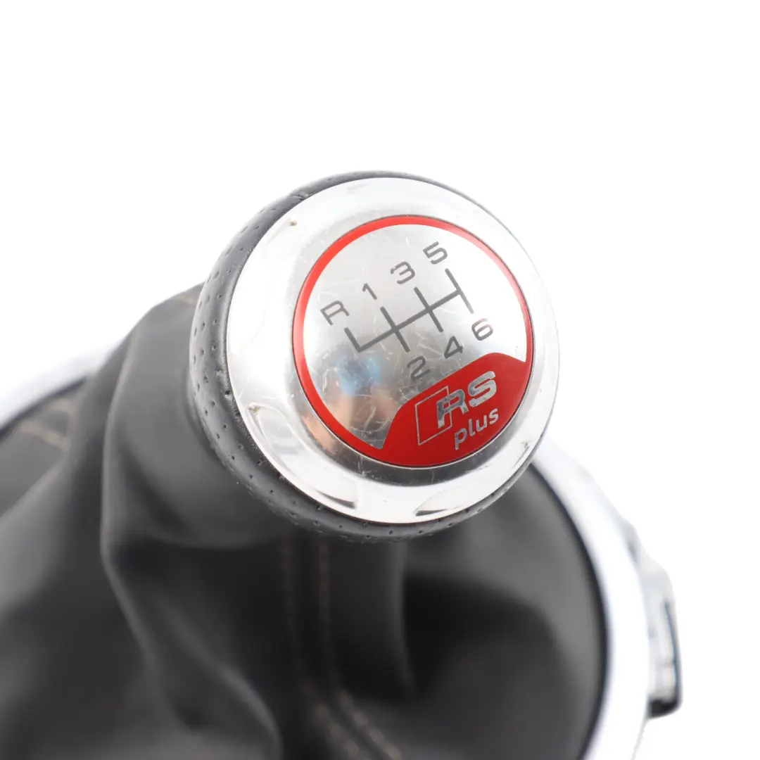 TTRS 8J Gear Lever Manual Shift Selector Knob Cover 6 Speed to Audi with Part number 8J0711113K Audi TTRS 8J Gear Lever Manual Shift Selector Knob Cover 6 Speed - SKU 8J0711113K - Part number 8J0711113K