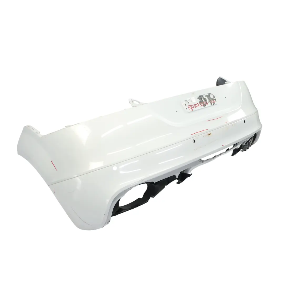 Audi TT 8J Rear Bumper V6 RS Trim Panel Covering Suzuka Grey Metallic - Y7F - SKU 8J0807303G-SUG - Part number 8J0807303G