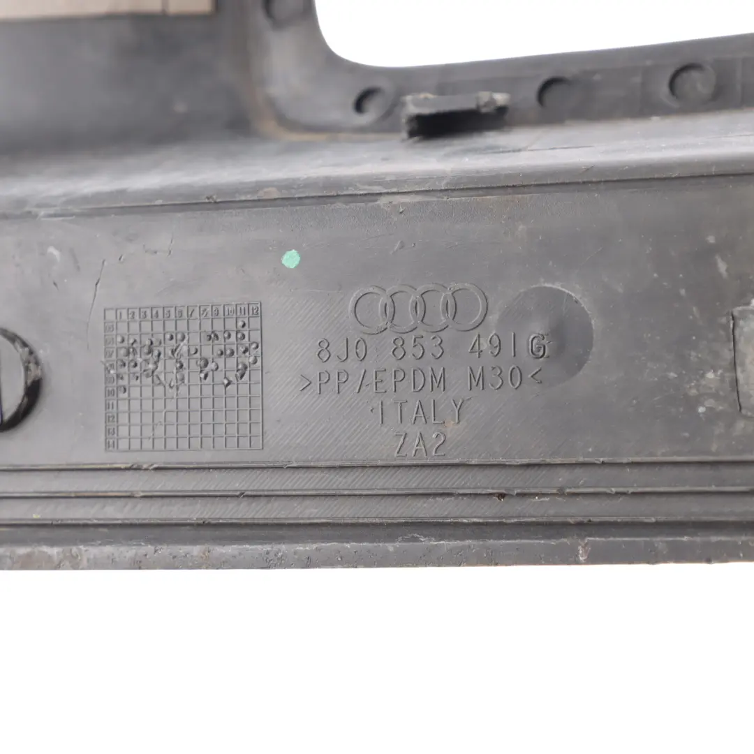 TTRS Vordere Türschweller Verkleidung Eingang Panel Links für Audi TT 8J mit Teilenummer 8J0853491G Audi TT 8J TTRS Vordere Türschweller Verkleidung Eingang Panel Links - SKU 8J0853491G-2 - Teilenummer 8J0853491G