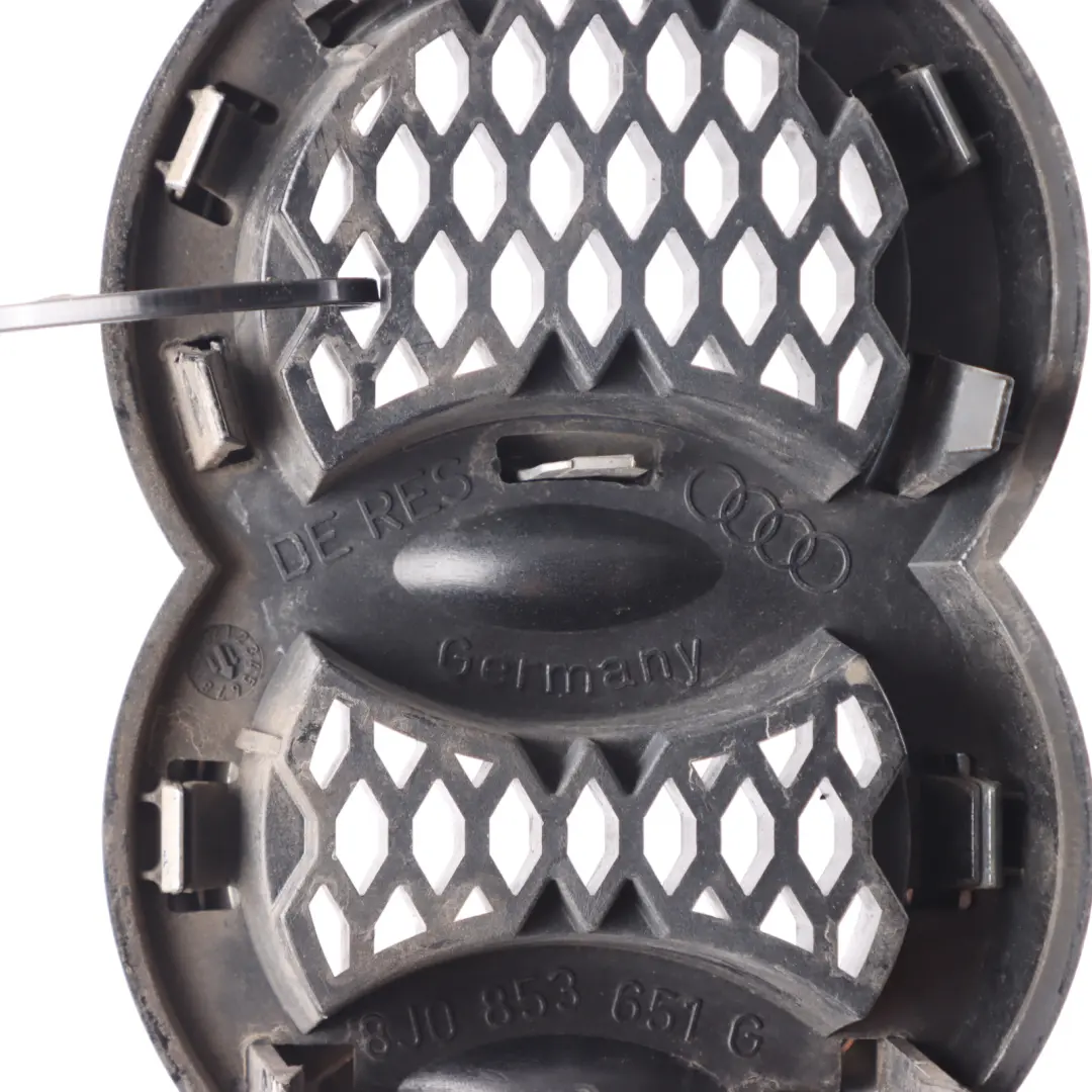 Front Bumper Centre Upper Grille Radiator Panel to Audi TT 8J with Part number 8J0853651G Audi TT 8J Front Bumper Centre Upper Grille Radiator Panel - SKU 8J0853651G-1 - Part number 8J0853651G