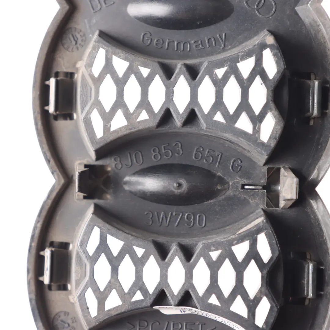 Front Bumper Centre Upper Grille Radiator Panel to Audi TT 8J with Part number 8J0853651G Audi TT 8J Front Bumper Centre Upper Grille Radiator Panel - SKU 8J0853651G-1 - Part number 8J0853651G