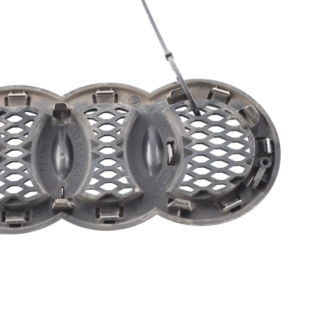 Front Bumper Centre Upper Grille Radiator Panel to Audi TT 8J with Part number 8J0853651G Audi TT 8J Front Bumper Centre Upper Grille Radiator Panel - SKU 8J0853651G-1 - Part number 8J0853651G