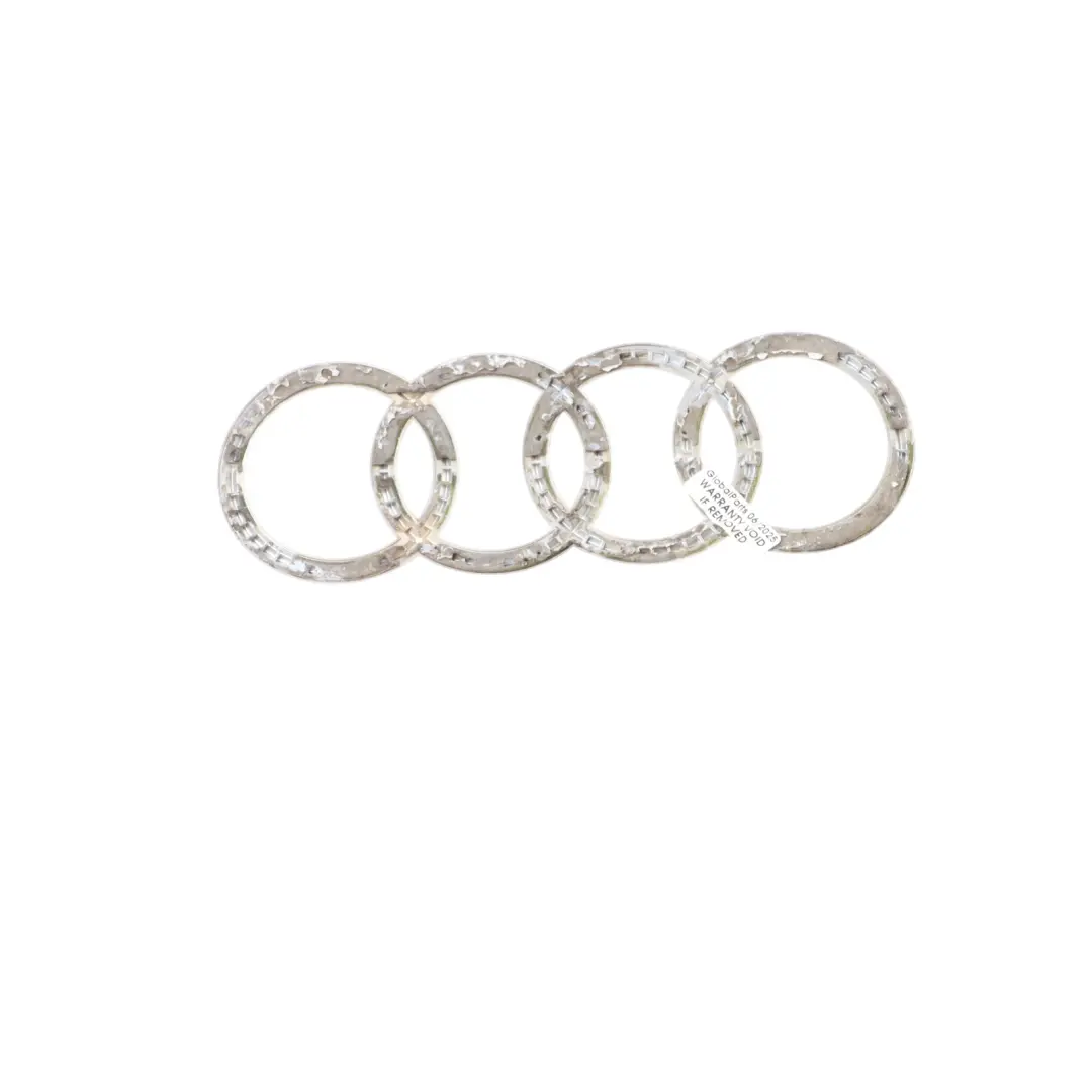 Bumper Logo Emblem Chrome Rings to Audi TT 8J Rear with Part number 8J0853742A Audi TT 8J Rear Bumper Logo Emblem Chrome Rings - SKU 8J0853742A - Part number 8J0853742A