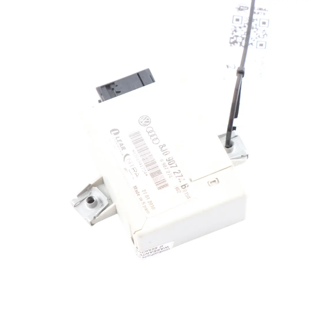 Tyre Pressure Control Module Unit to Audi TT 8J with Part number 8J0907274B Audi TT 8J Tyre Pressure Control Module Unit - SKU 8J0907274B - Part number 8J0907274B