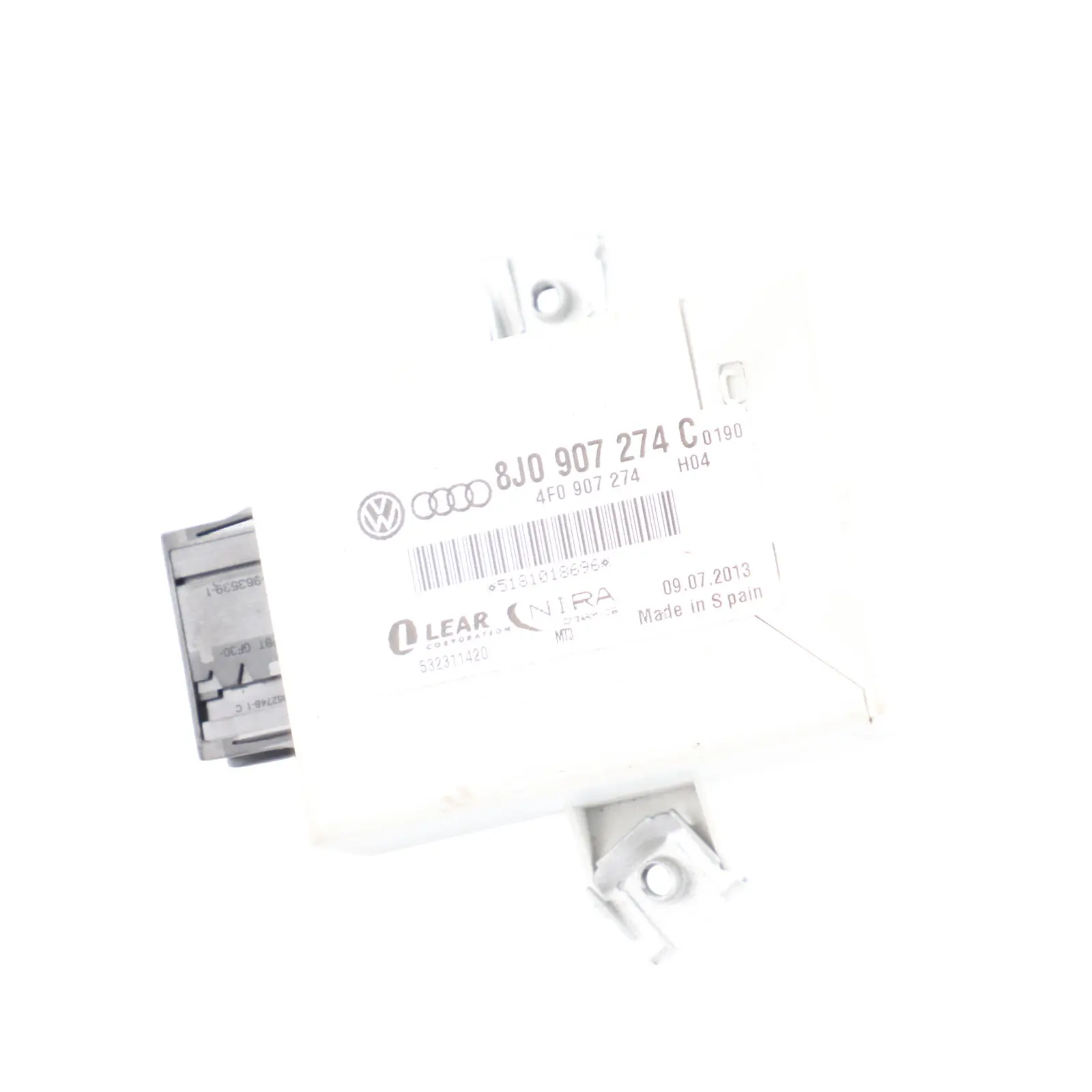 Audi TT 8J Modulo Unità Controllo Pressione Pneumatici 4F0907274