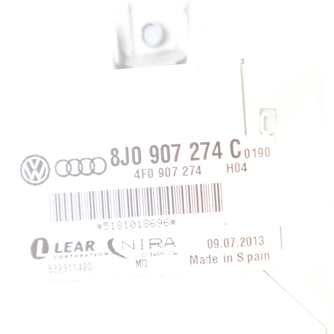 Audi TT 8J Moduł Kontroli Ciśnienia Opon 4F0907274 - SKU 8J0907274C - Numer Części 8J0907274C