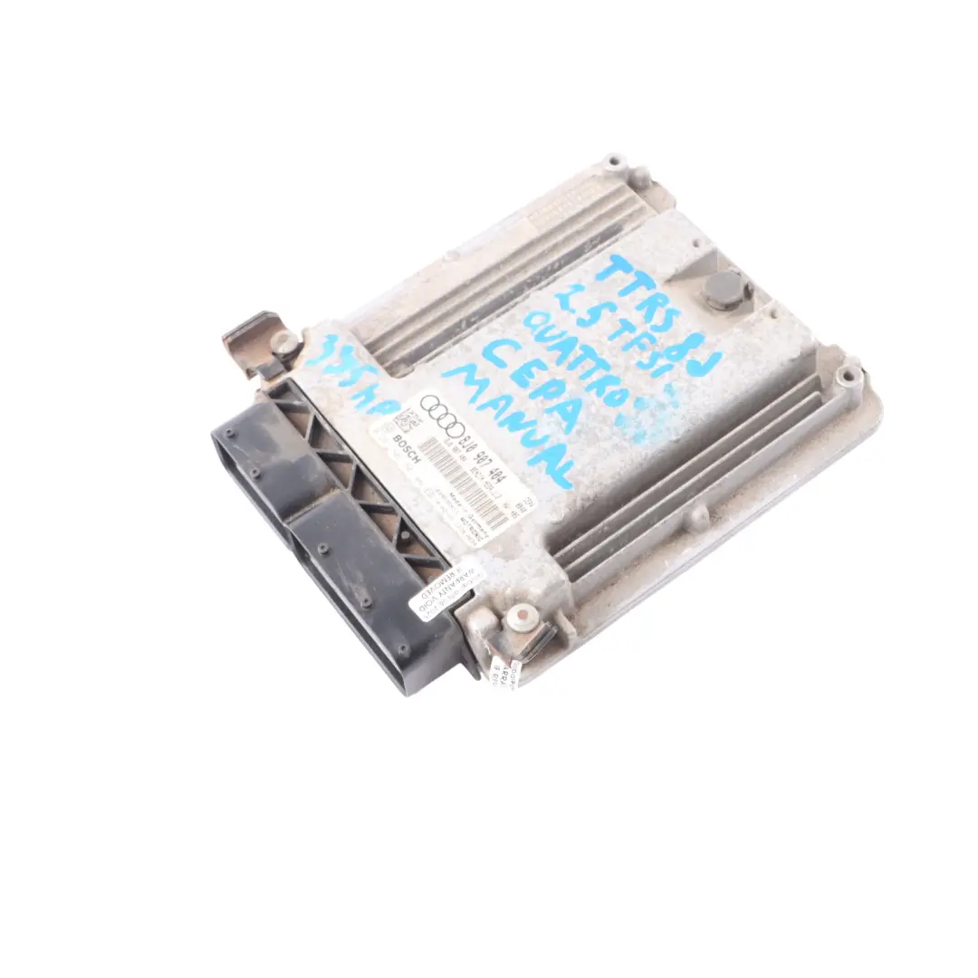 Audi TTRS 8J 2.5 TFSI CEPA Quattro 340HP Engine Control ECU Manual - SKU 8J0907404 - Part number 8J0907404