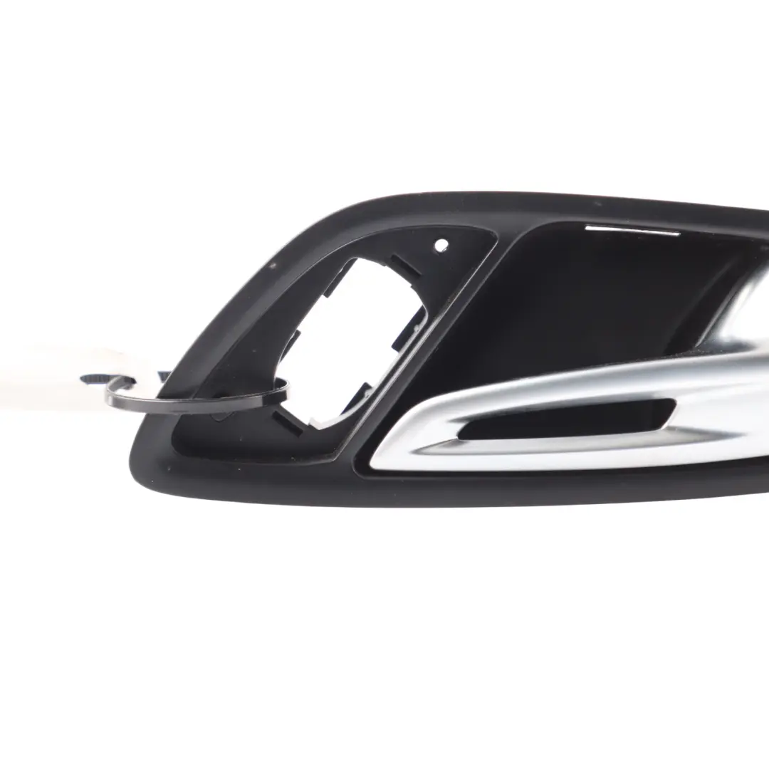 Front Right O/S Interior Door Handle Grab Silver to Audi TT 8J with Part number 8J1837020A Audi TT 8J Front Right O/S Interior Door Handle Grab Silver - SKU 8J1837020A - Part number 8J1837020A