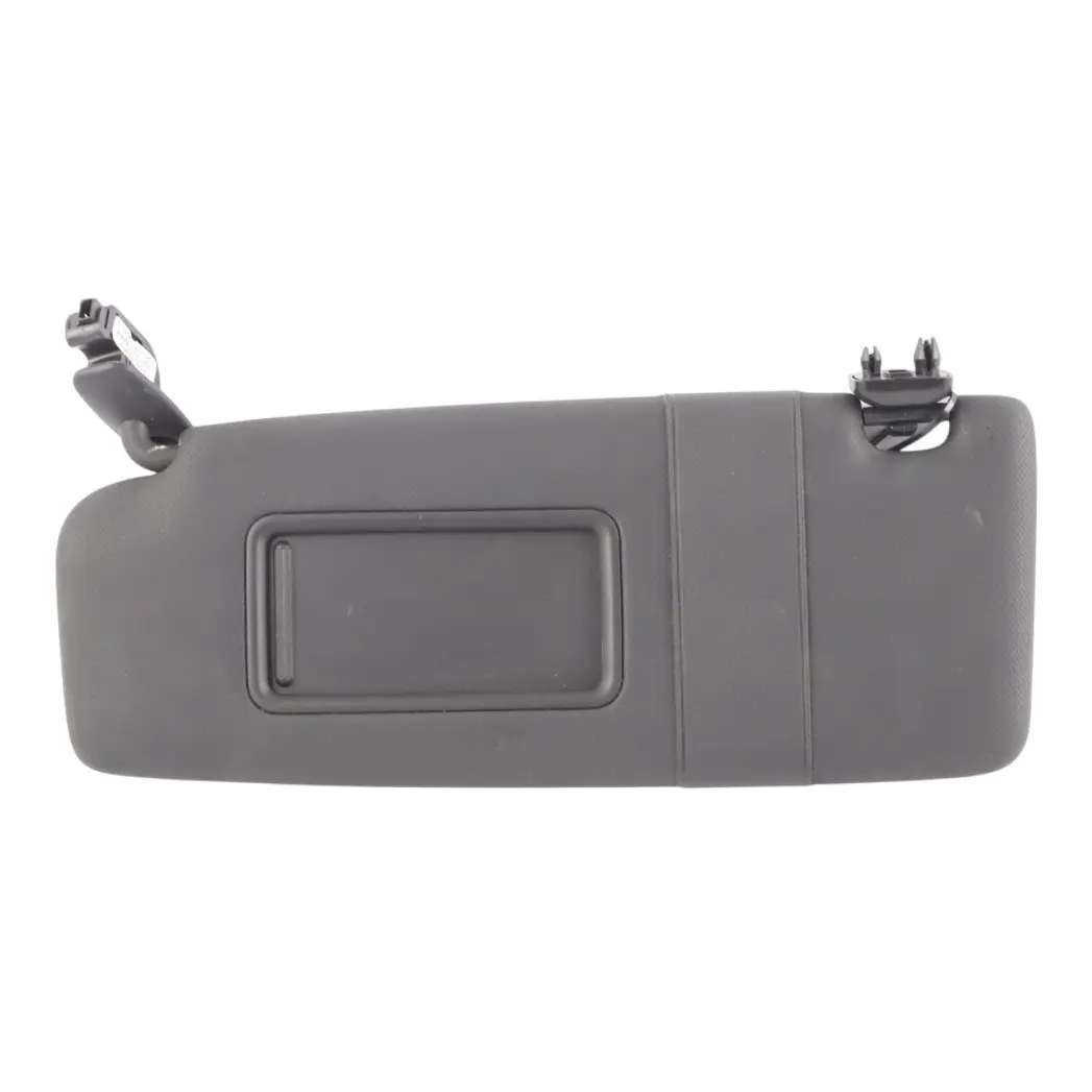 Front Sun Visor Cover Mirror Panel Black Left N/S H to Audi TT 8J with Part number 8J8857551 Audi TT 8J Front Sun Visor Cover Mirror Panel Black Left N/S H - SKU 8J8857551 - Part number 8J8857551