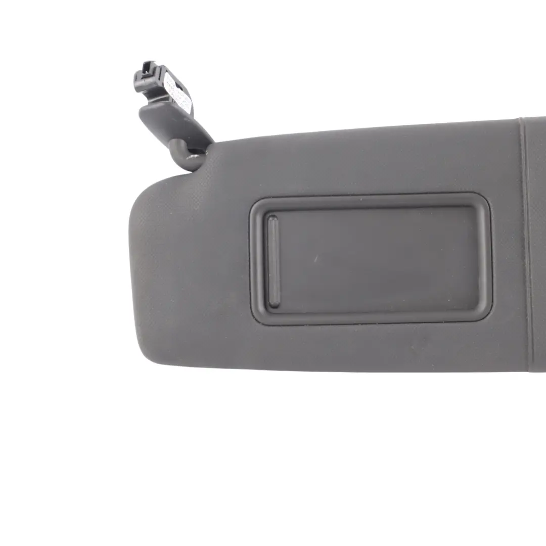 Front Sun Visor Cover Mirror Panel Black Left N/S H to Audi TT 8J with Part number 8J8857551 Audi TT 8J Front Sun Visor Cover Mirror Panel Black Left N/S H - SKU 8J8857551 - Part number 8J8857551