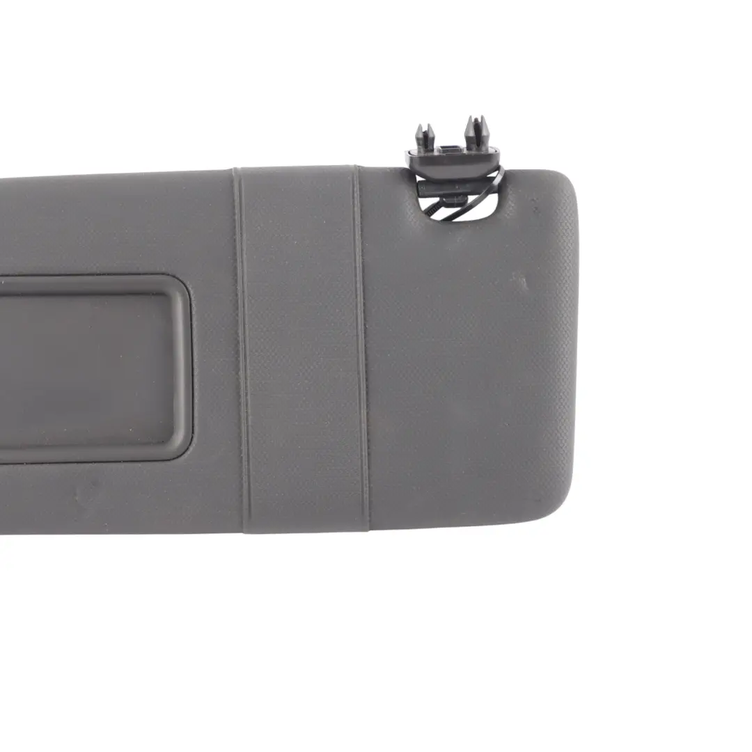 Front Sun Visor Cover Mirror Panel Black Left N/S H to Audi TT 8J with Part number 8J8857551 Audi TT 8J Front Sun Visor Cover Mirror Panel Black Left N/S H - SKU 8J8857551 - Part number 8J8857551