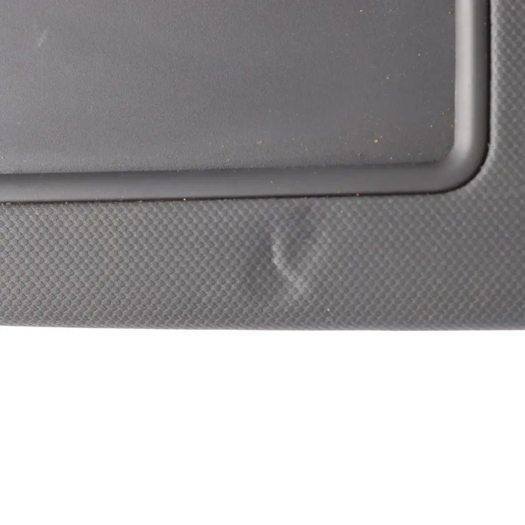 Front Sun Visor Cover Mirror Panel Black Left N/S H to Audi TT 8J with Part number 8J8857551 Audi TT 8J Front Sun Visor Cover Mirror Panel Black Left N/S H - SKU 8J8857551 - Part number 8J8857551