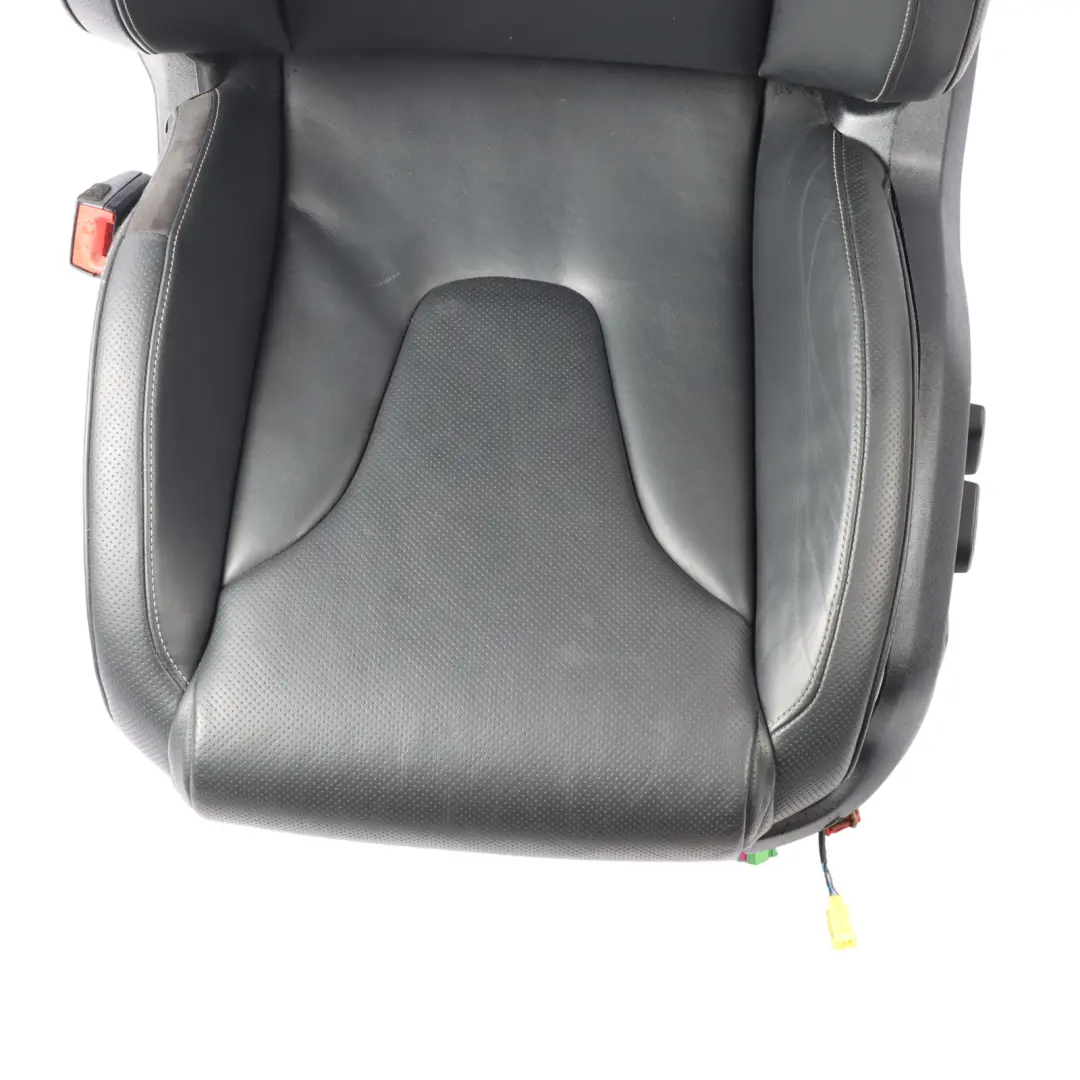 TTRS Mk2 8J Coupe Sport Seat Front Left N/S Heated Leather Silk Nappa Black to Audi with Part number 8J8881805AC Audi TTRS Mk2 8J Coupe Sport Seat Front Left N/S Heated Leather Silk Nappa Black - SKU 8J8881805AC-1 - Part number 8J8881805AC