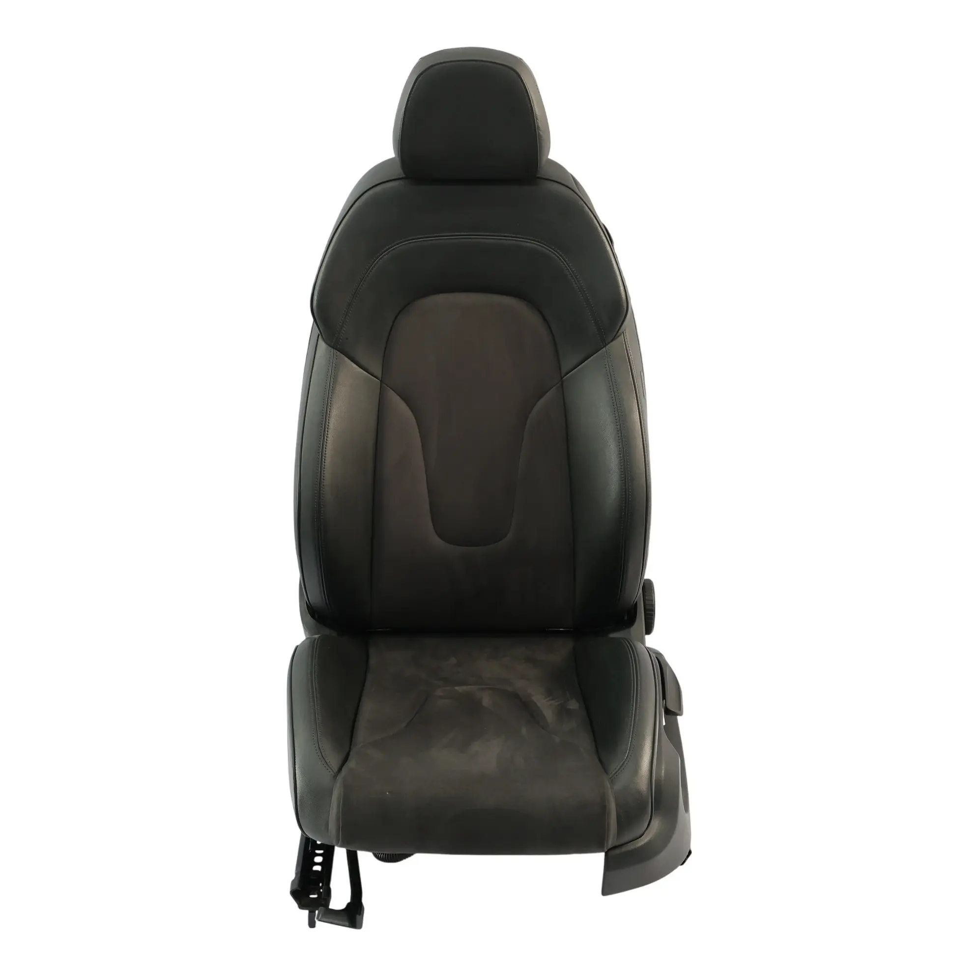 Audi TT 8J Coupe Sport Vorder Sitz Beheizt Leder Alcantara Seele Schwarz Links